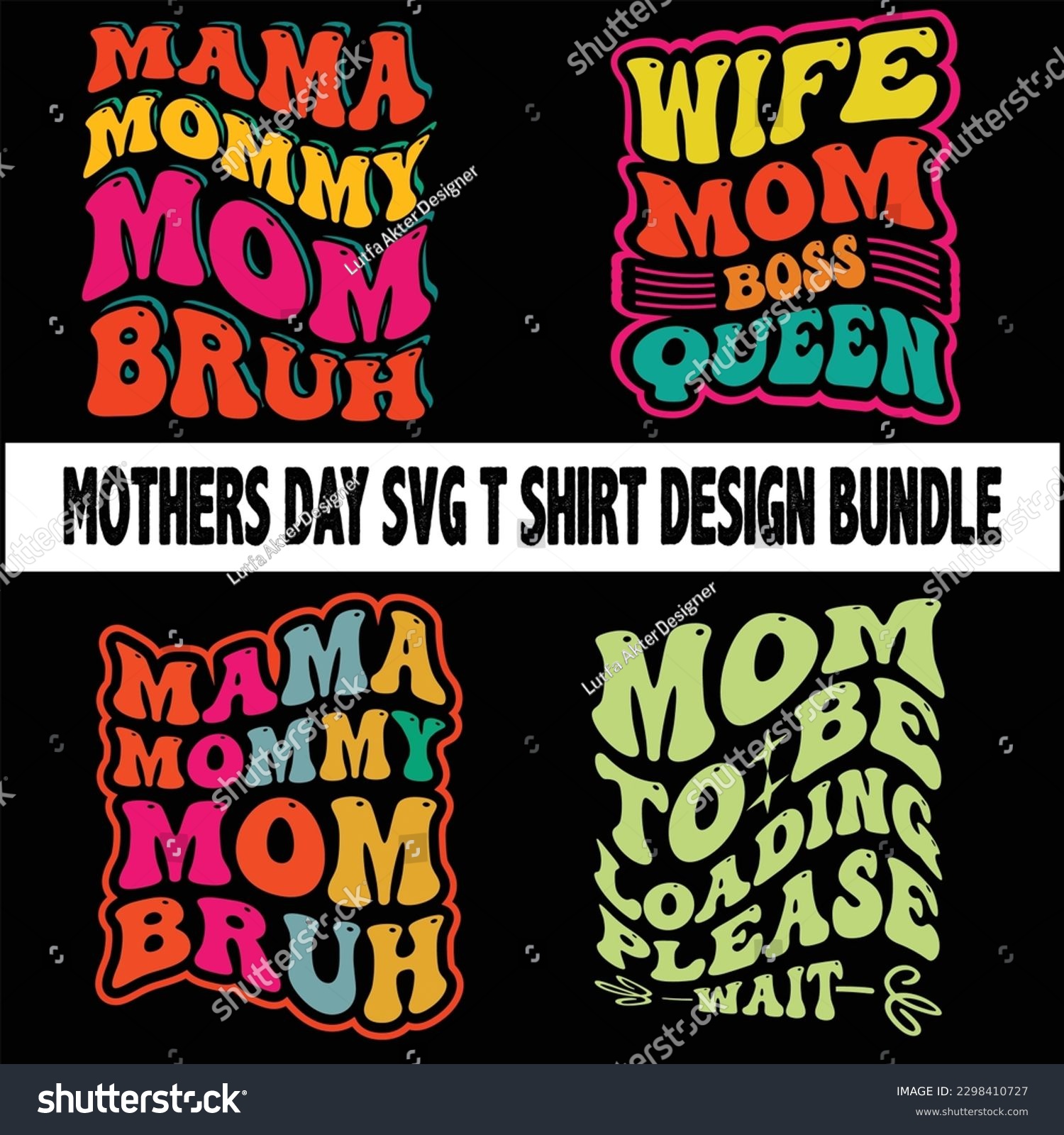 SVG of Retro Mother's Day SVG Bundle, Mom Shirt svg, Mother's Day Gift,
 Retro Mama Svg,Mama Groovy Svg Bundle File, Retro Mama svg,
 Mama Boho Png file Download, 
 
 svg