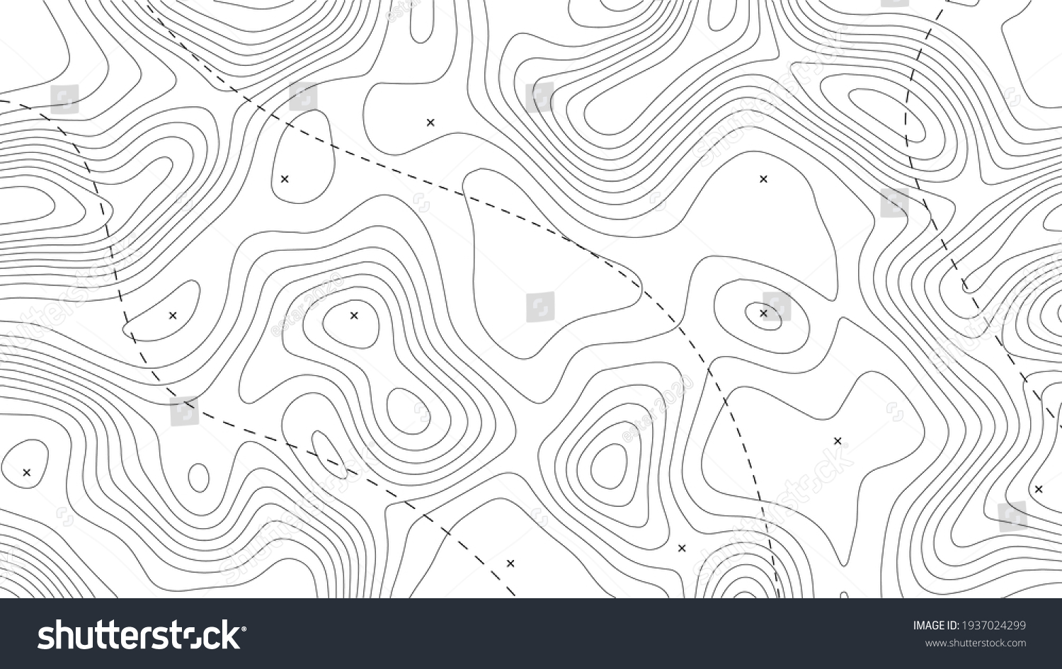 SVG of Retro topographic map. Geographic contour map. Abstract outline grid, vector illustration. svg