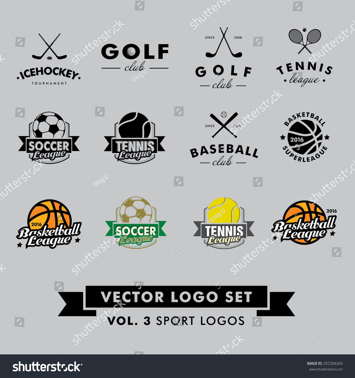 Retro Vintage Hipster Sport Vector Logo Stock Vector (Royalty Free