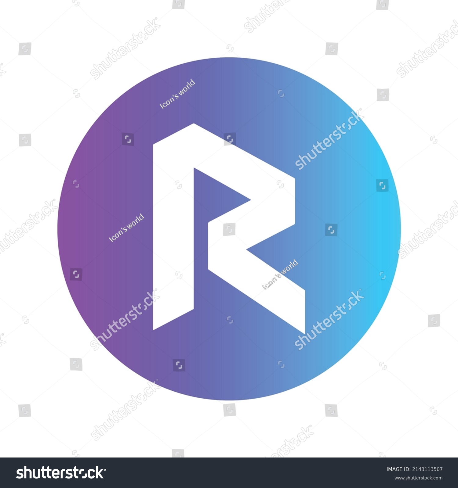 Revain Cryptocurrency Token Icon Rev Token Stock Vector (Royalty Free ...