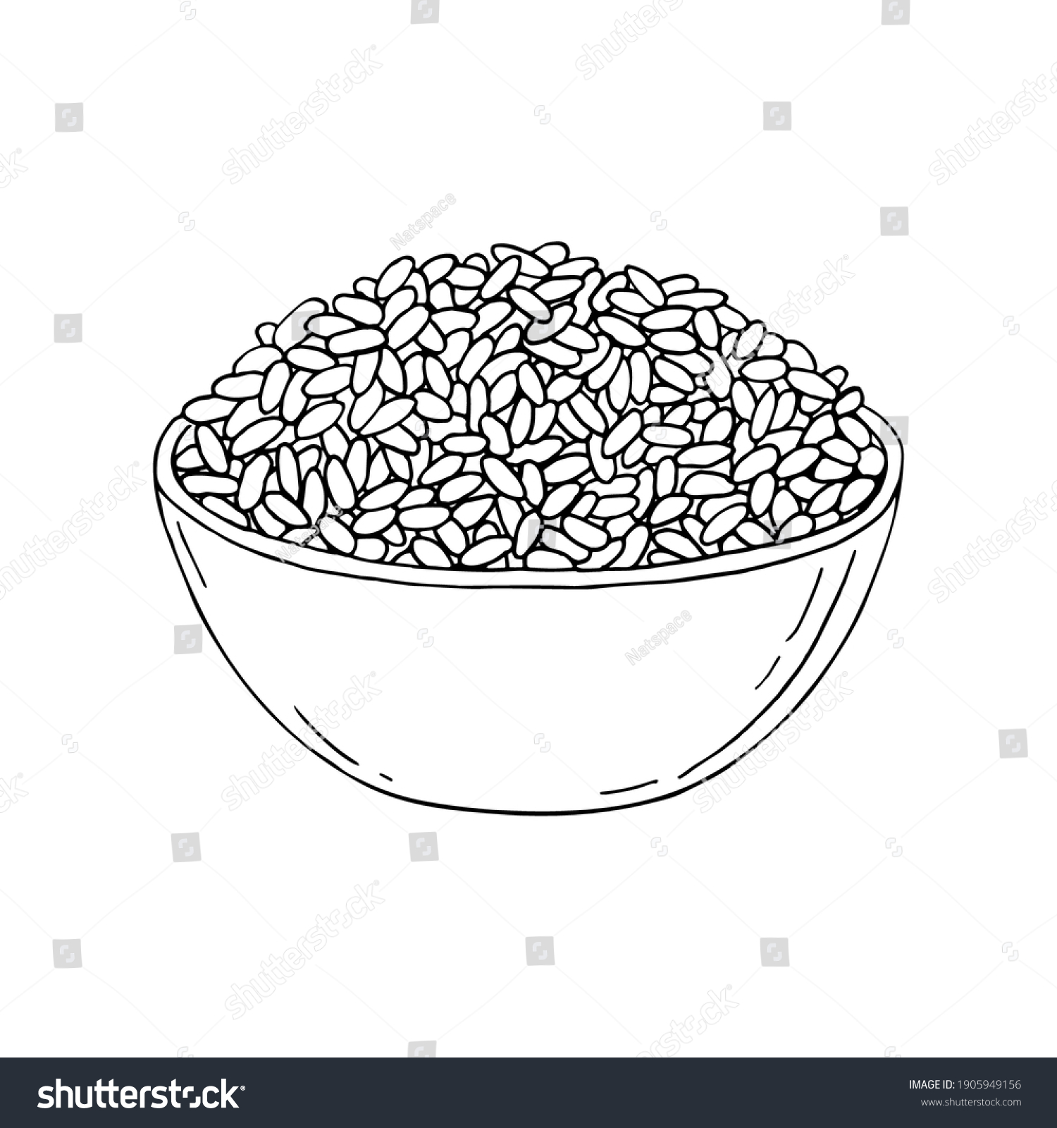 7,377 Rice vintage drawing Images, Stock Photos & Vectors | Shutterstock