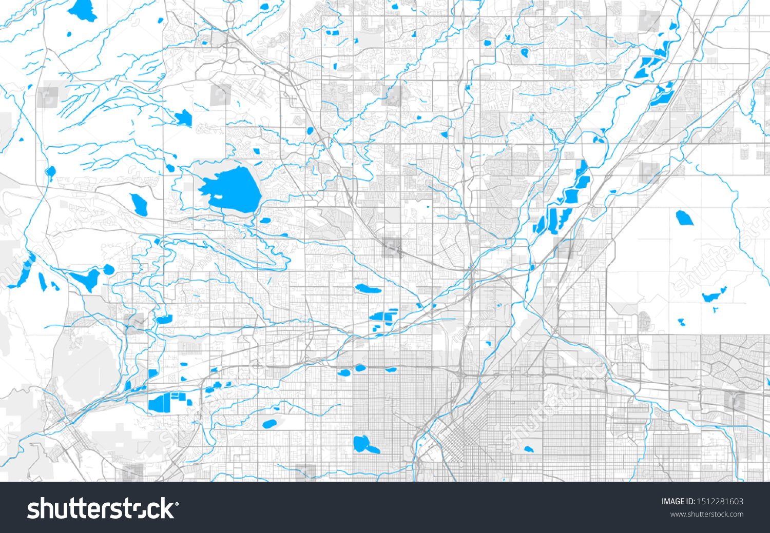 Rich Detailed Vector Area Map Westminster Stock Vector (Royalty Free ...