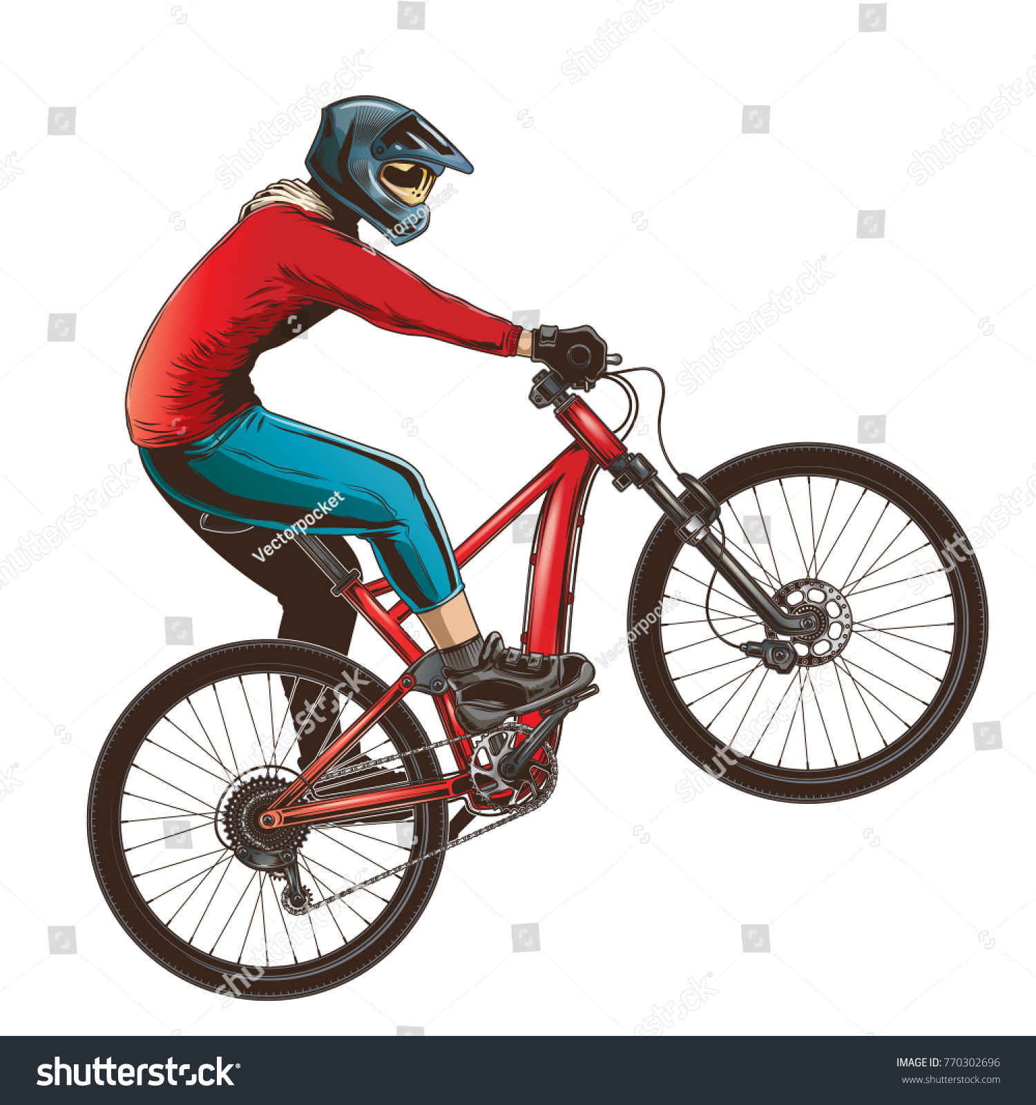 trick mountain bike