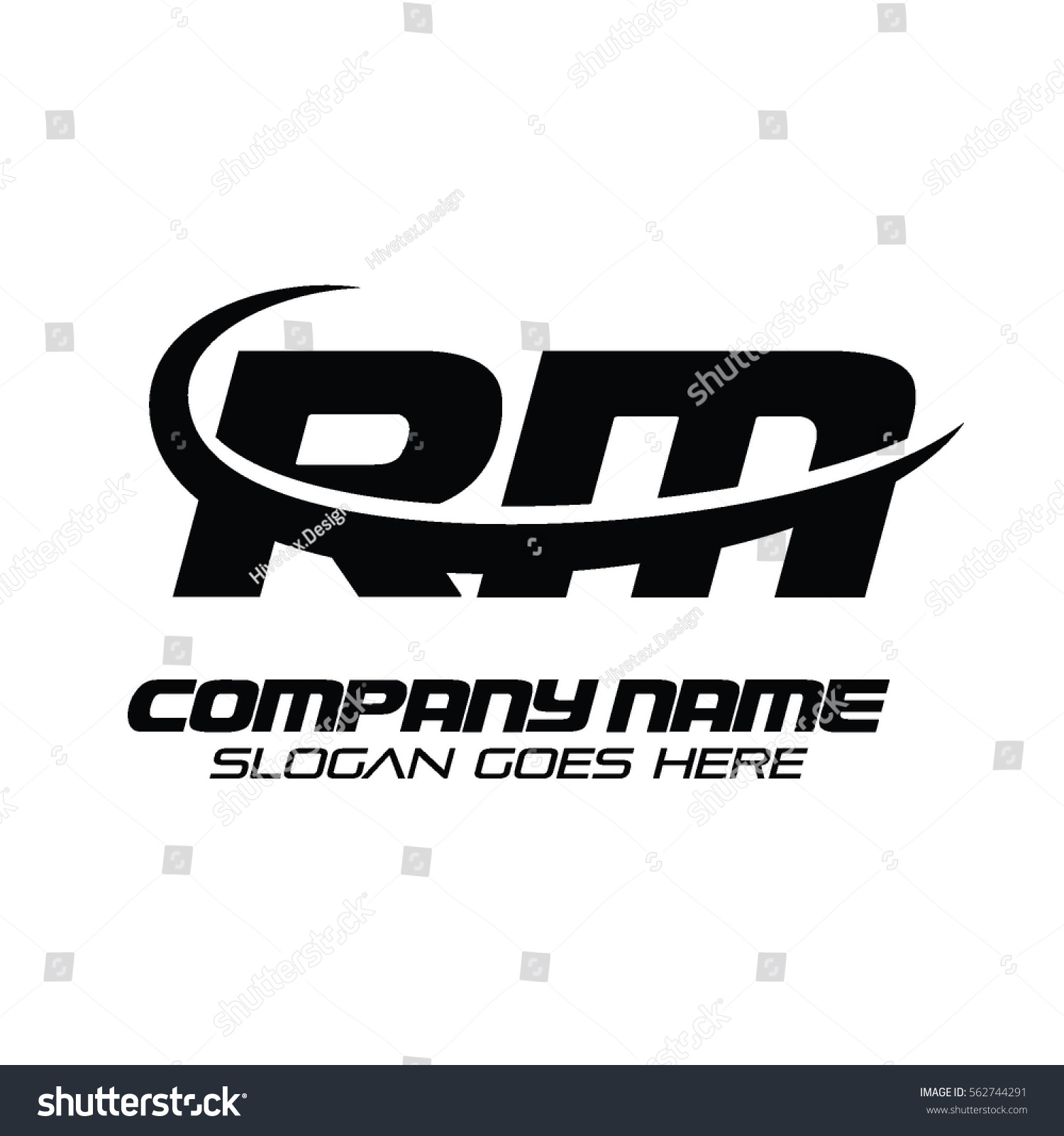 Rm Logo Stock Vector (Royalty Free) 562744291