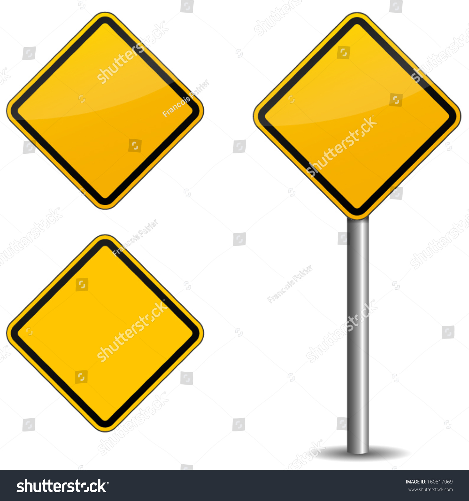 Road Sign Stock Vector (Royalty Free) 160817069 - Shutterstock