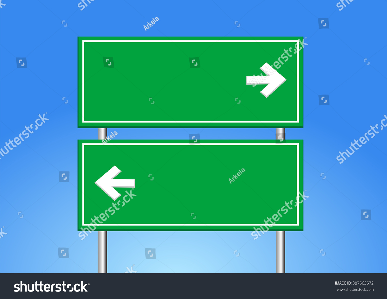 Road Sign Stock Vector Illustration 387563572 : Shutterstock