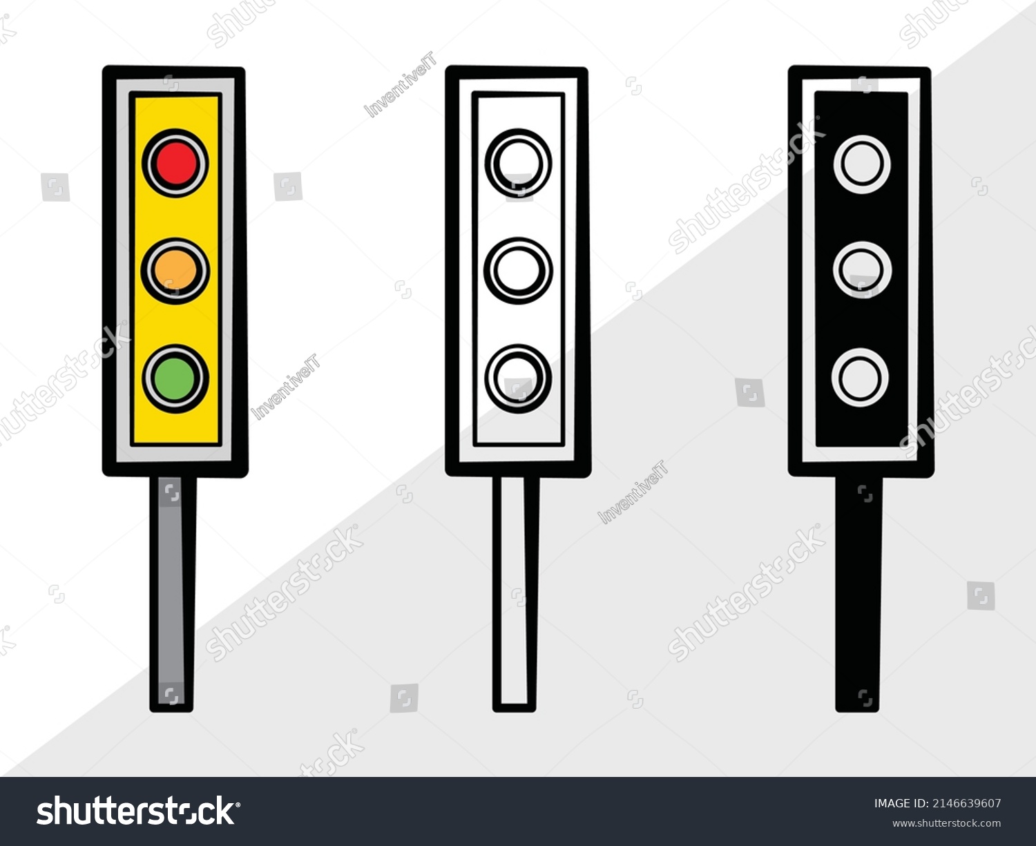 Road Sign Printable Vector Illustration Stock Vector (Royalty Free ...