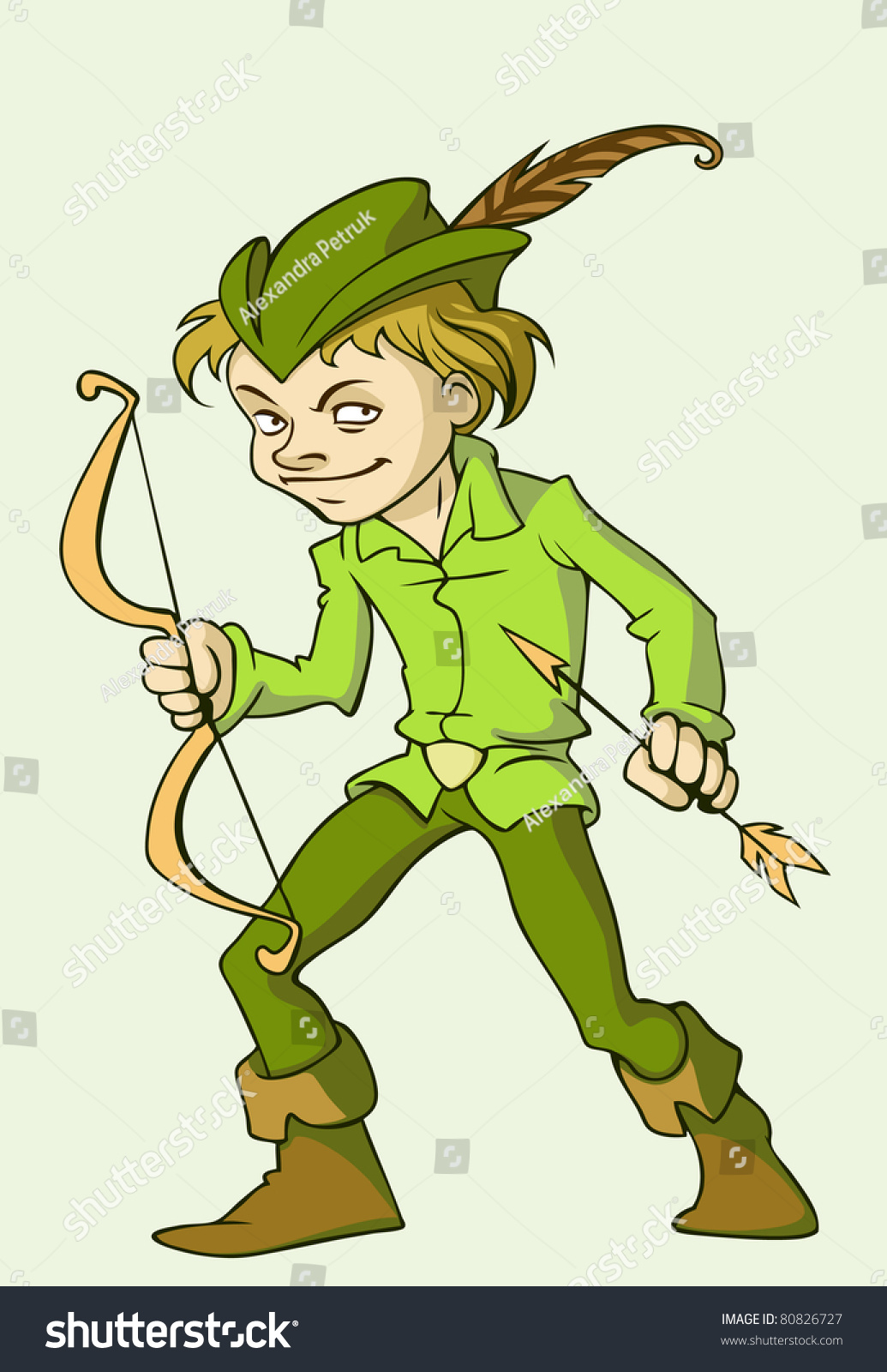 Robin Hood Stock Vector Shutterstock