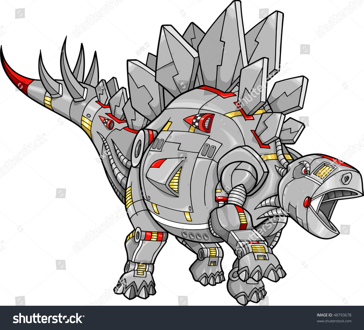 robot stegosaurus