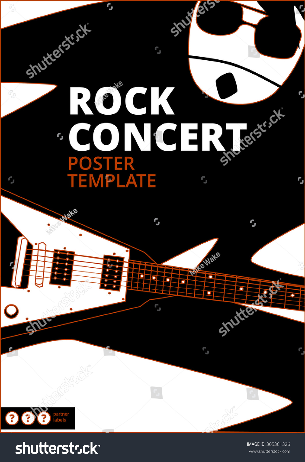 concert posters template