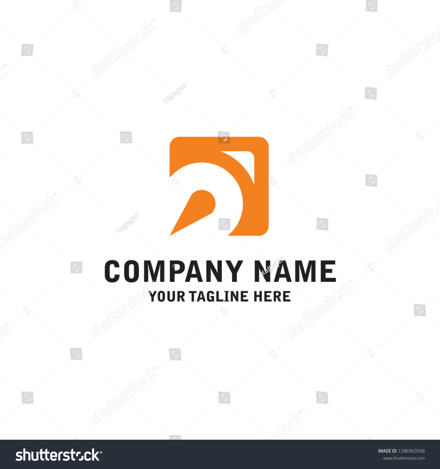 Rocket Plane Company Logo Template Inspiration Stock Vector (Royalty ...