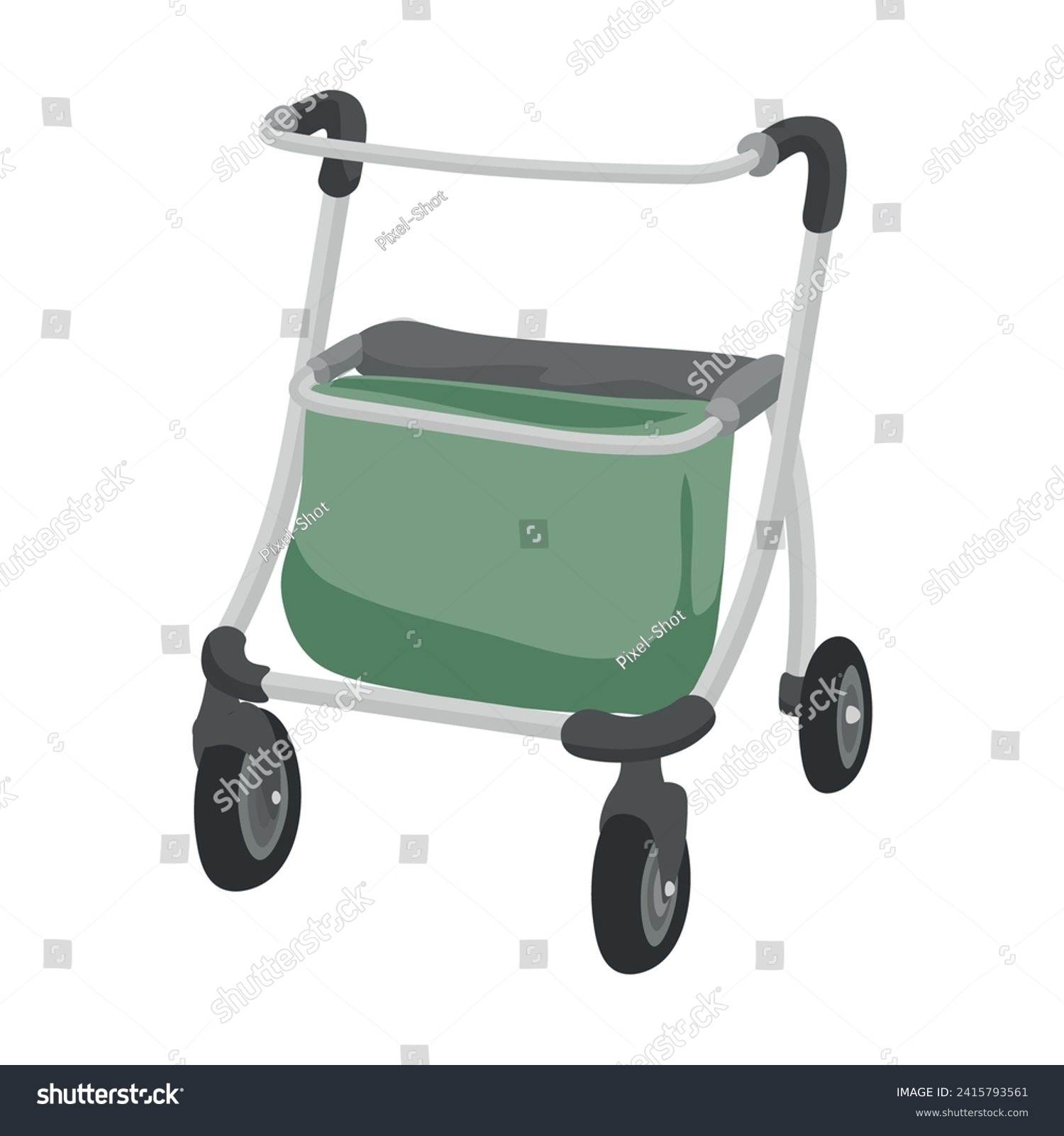Wheelchair clip art preview