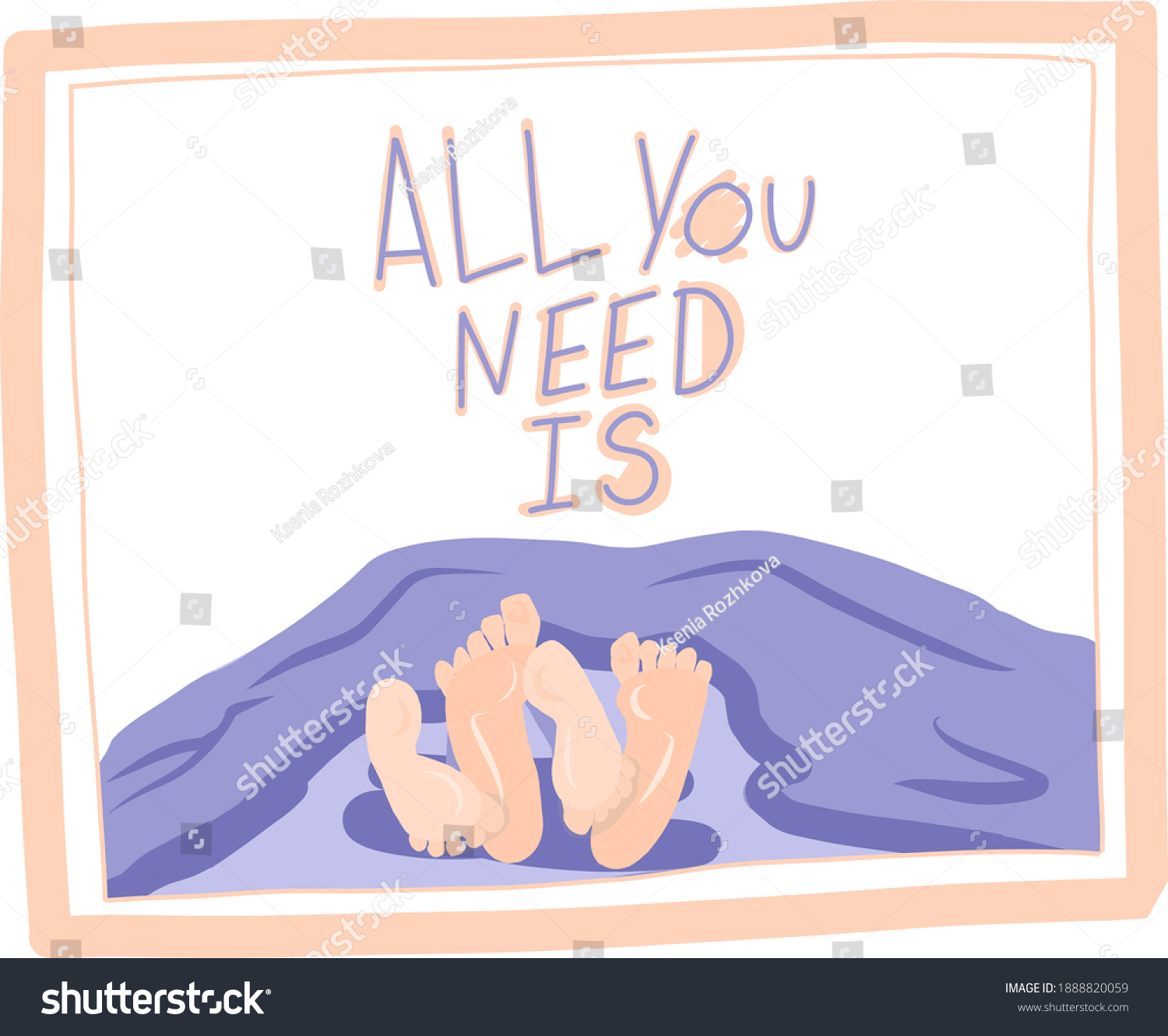 Naked Under Sheet Images Stock Photos Vectors Shutterstock