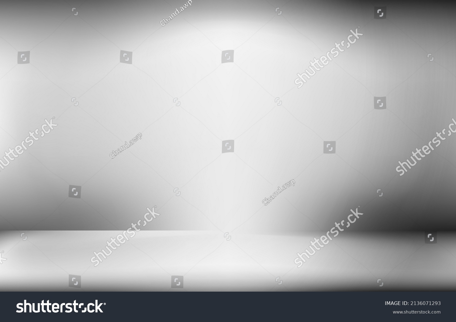 Room Design Background Spotlight White Color Stock Vector (Royalty Free ...