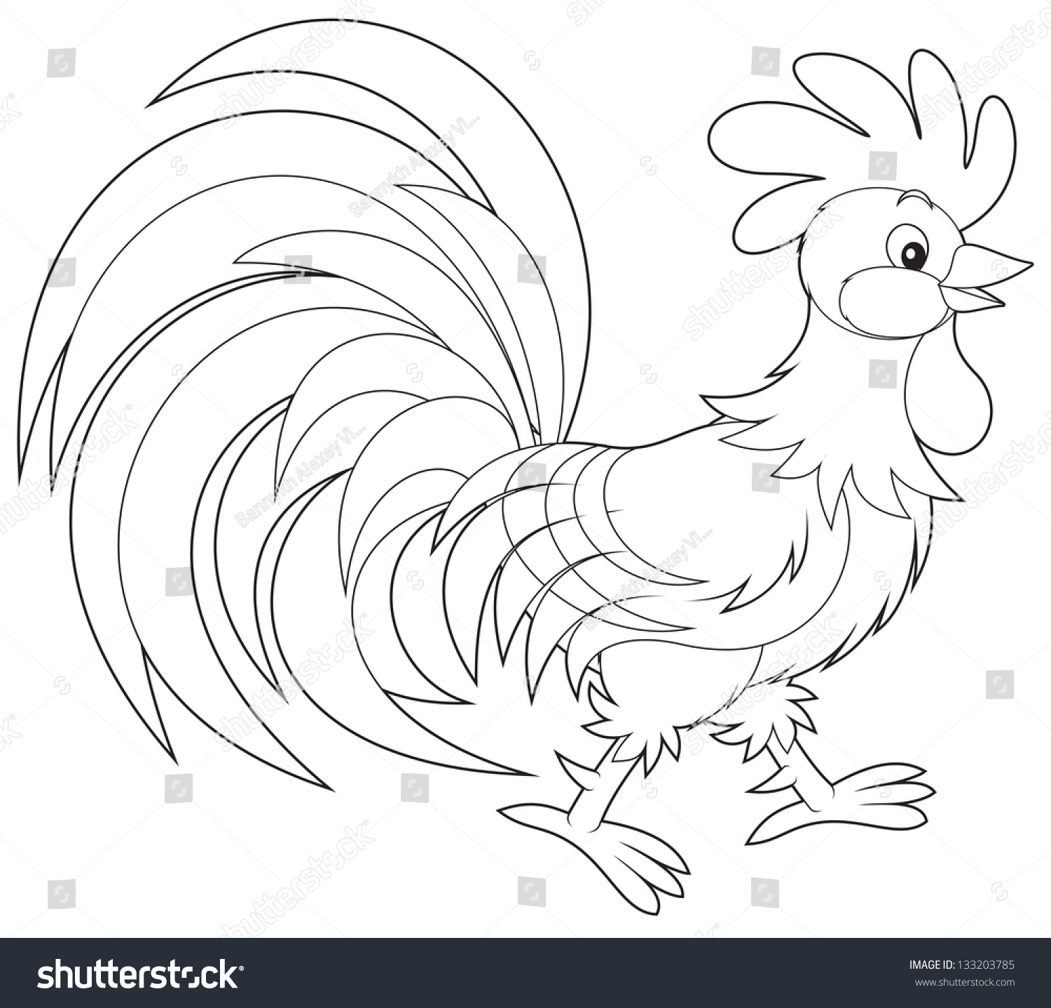 SVG of Rooster svg