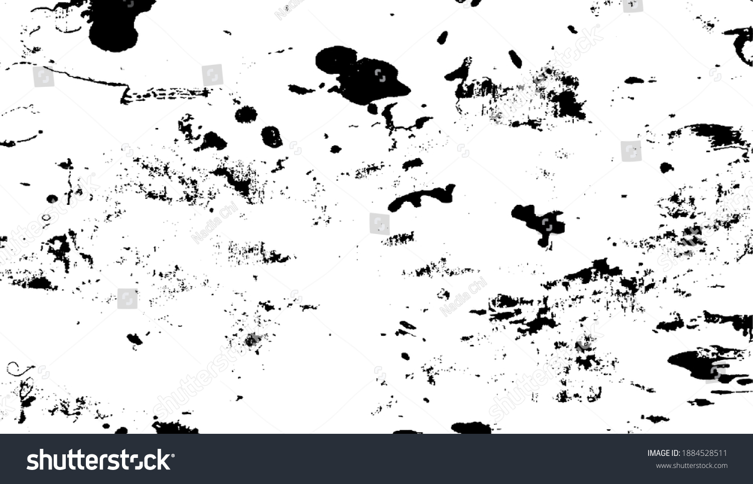 Rough Black White Texture Vector Distressed Stock Vector (Royalty Free ...