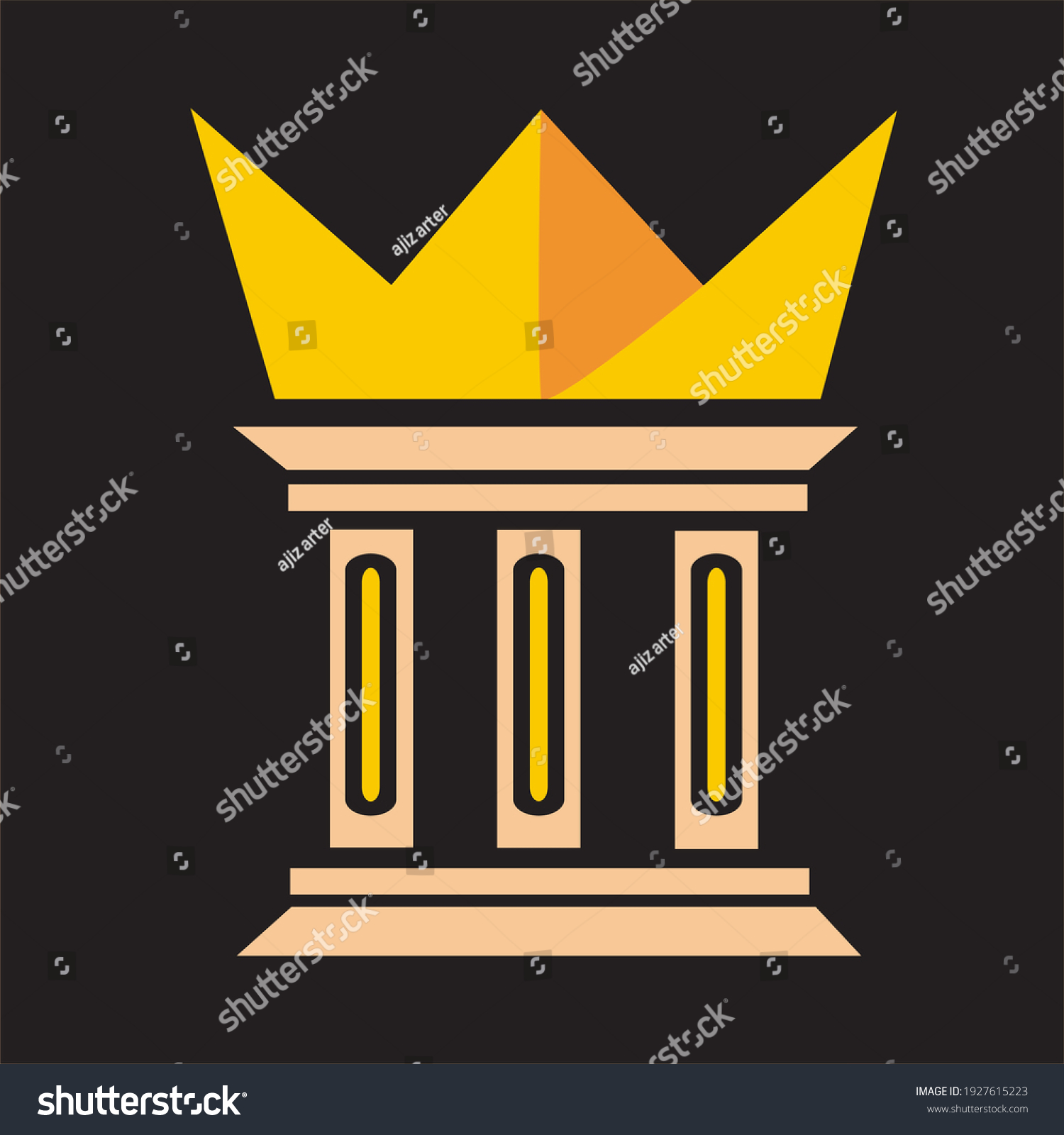Royal King Logo Vector Images Stock Vector (Royalty Free) 1927615223 ...