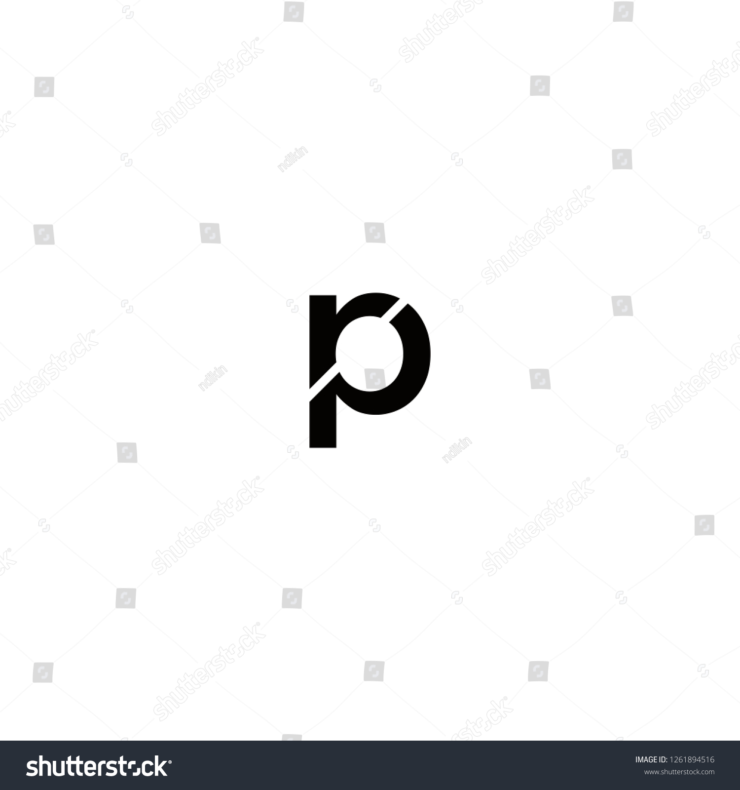 Rp Logo Design Stock Vector (Royalty Free) 1261894516 | Shutterstock