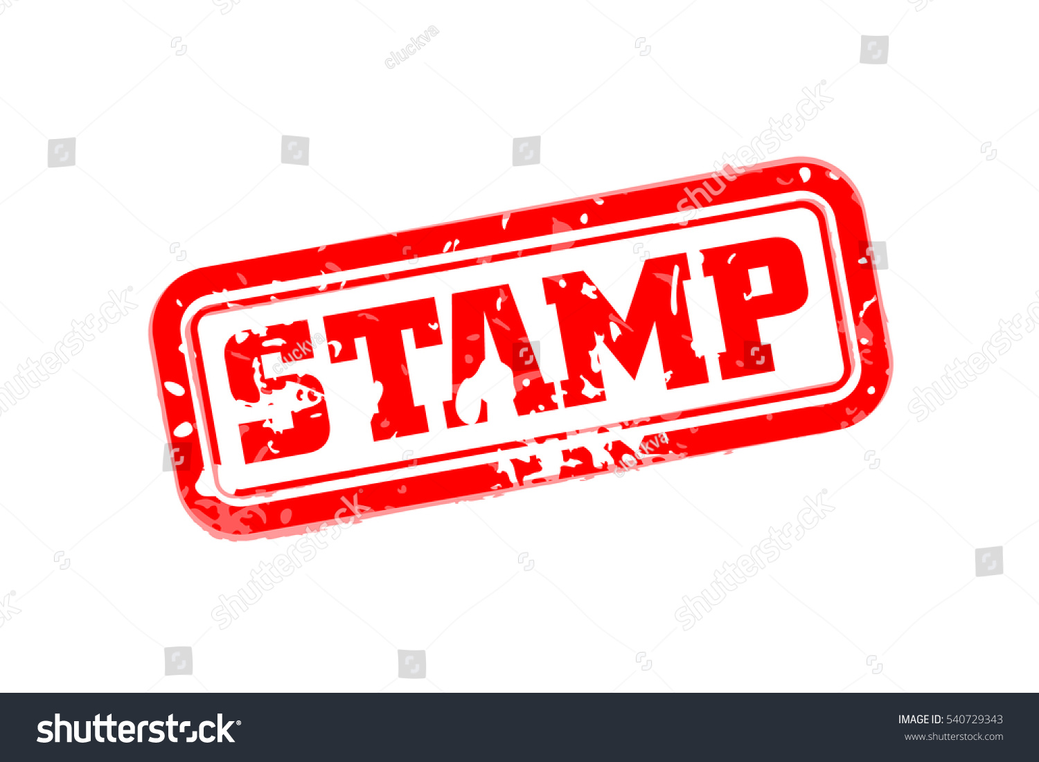 Rubber Stamp Vector Illustration Stock Vector (Royalty Free) 540729343 ...