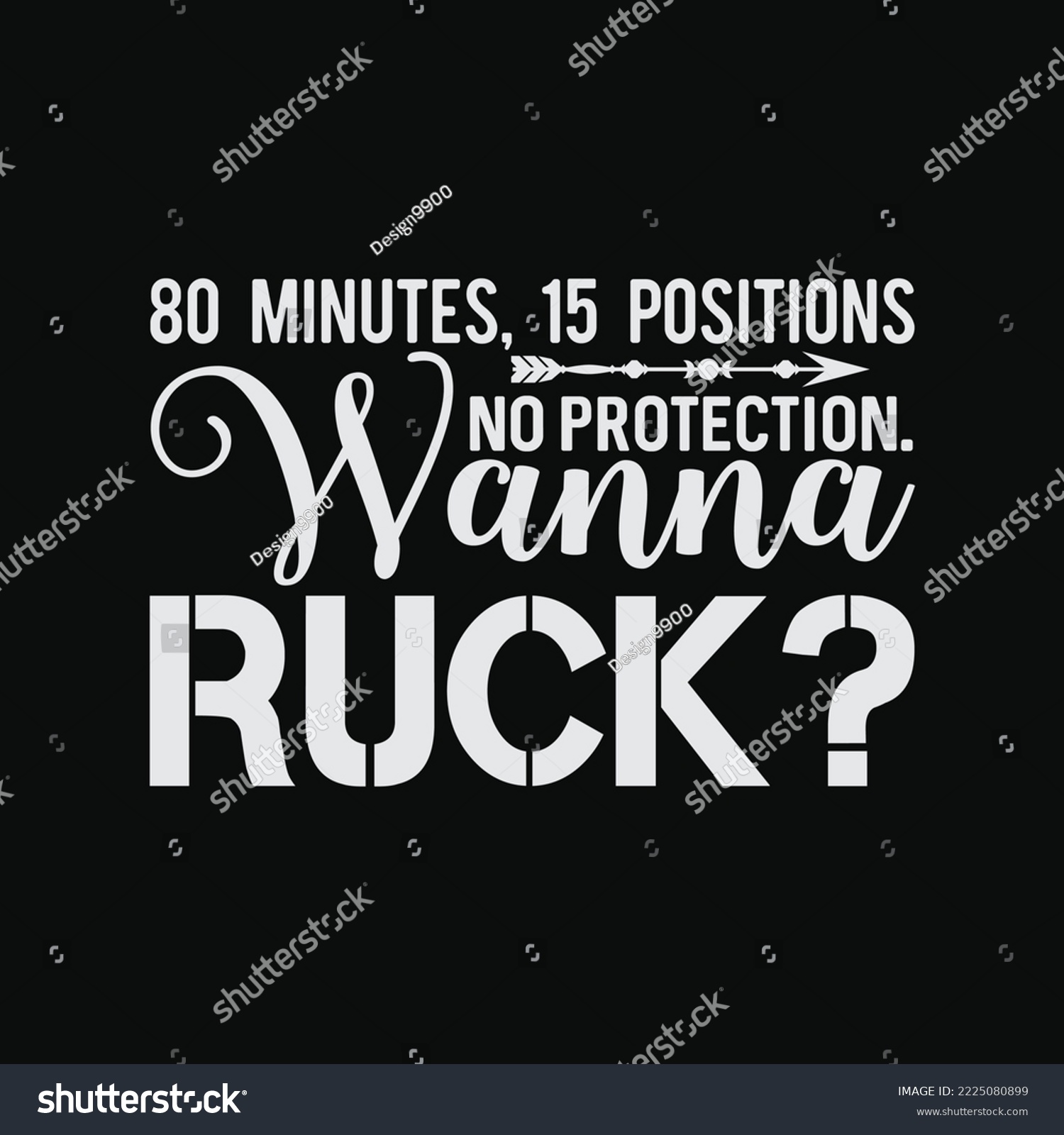 SVG of Rugby, Wanna Ruck funny t-shirt design svg
