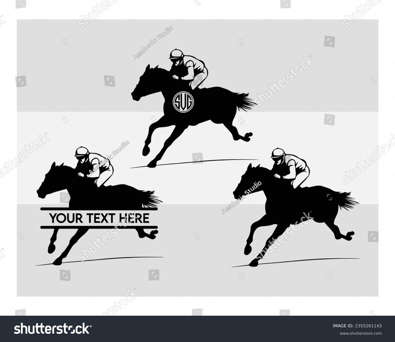 SVG of Running Horse Svg, SVG Bundle, galloping horse svg, Jockey player, Running Horse Silhouette, Animals, Running Jockey Clipart, Racehorse svg, Horse Racing , Stallion, svg