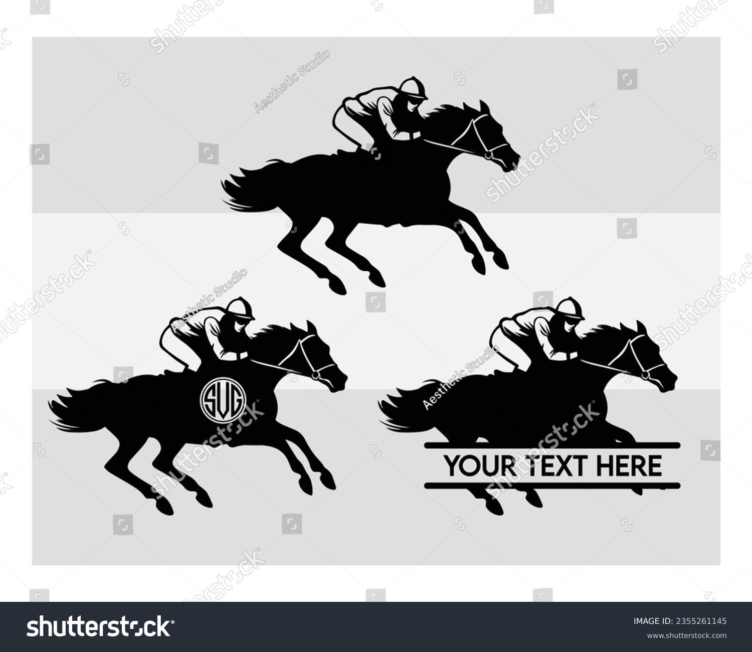 SVG of Running Horse Svg, SVG Bundle, galloping horse svg, Jockey player, Running Horse Silhouette, Animals, Running Jockey Clipart, Racehorse svg, Horse Racing , Stallion, svg