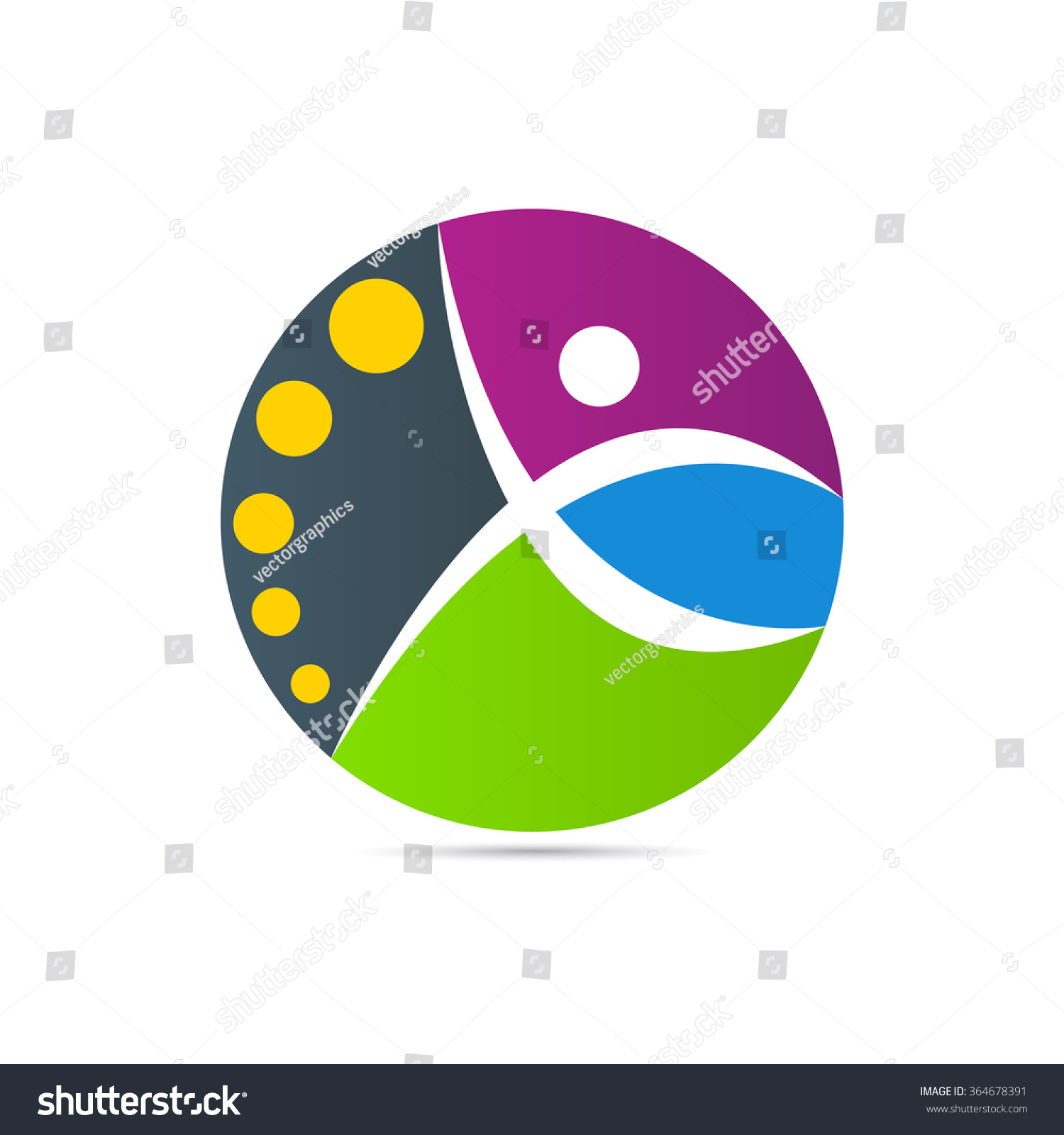 Running Logo Vector Represents Active Sports Stock Vector (Royalty Free ...