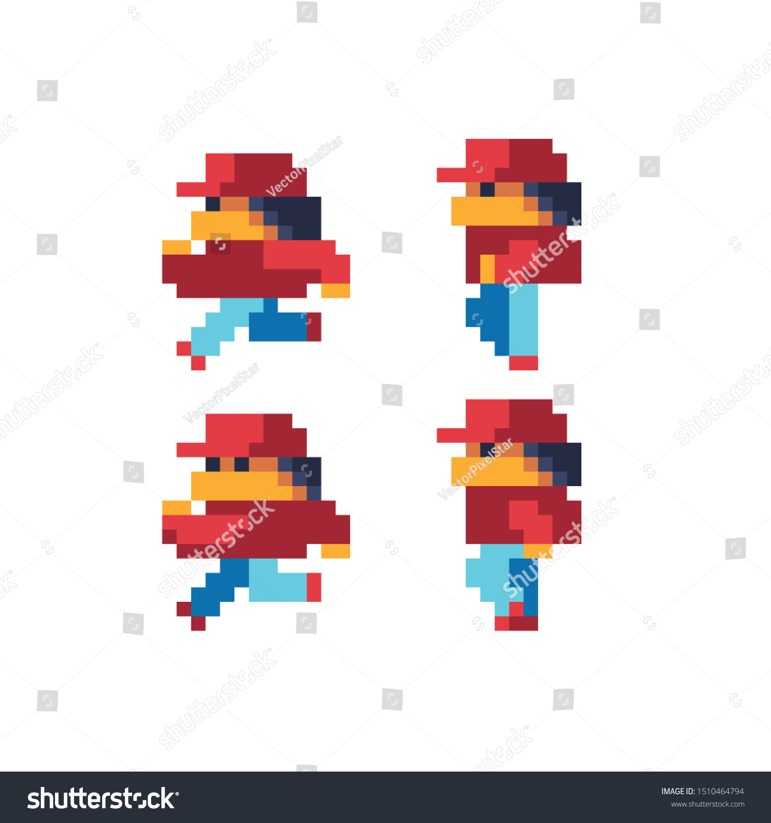 Pixel guy Images, Stock Photos & Vectors | Shutterstock