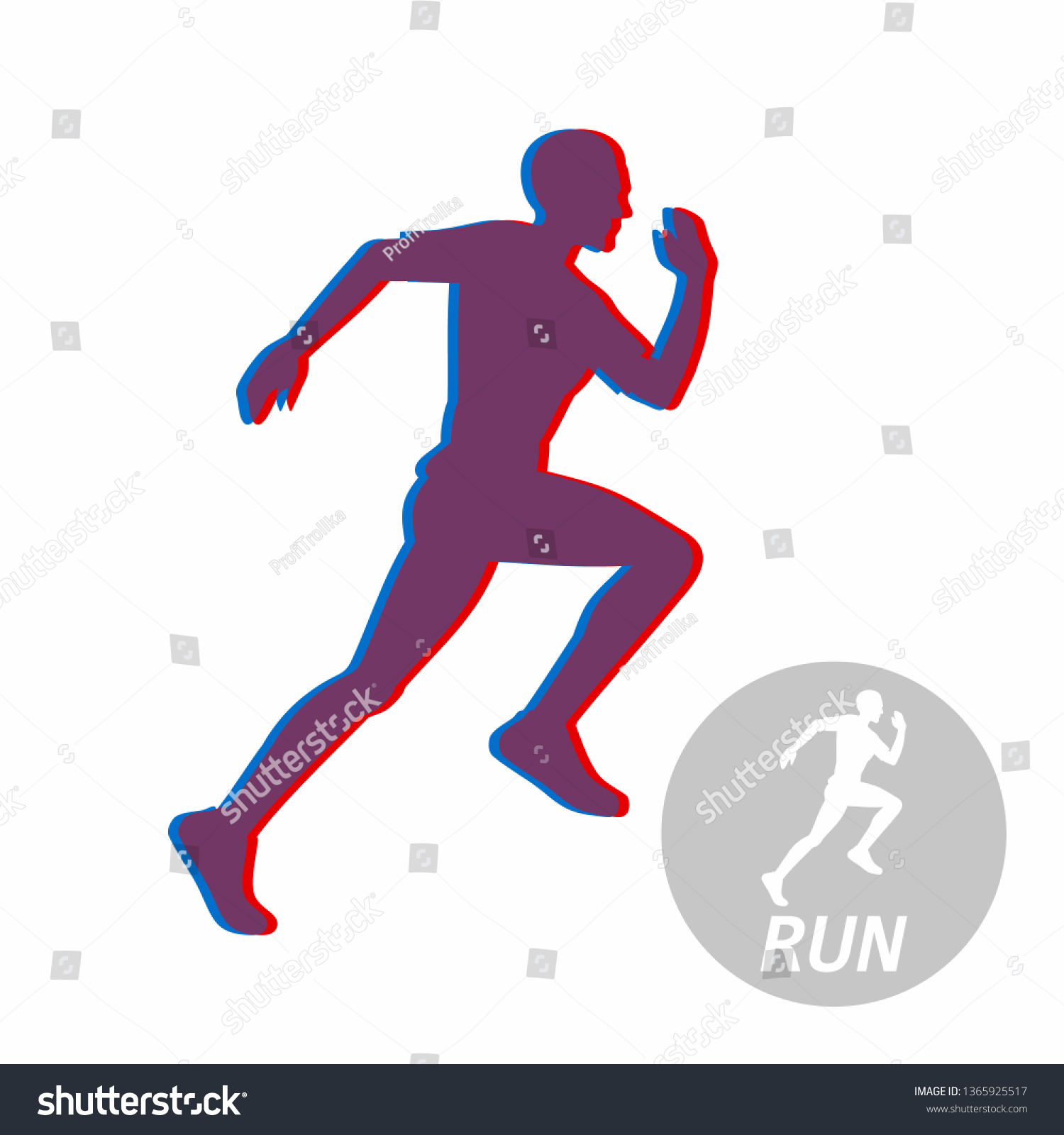 81 Glitch running man Images, Stock Photos & Vectors | Shutterstock