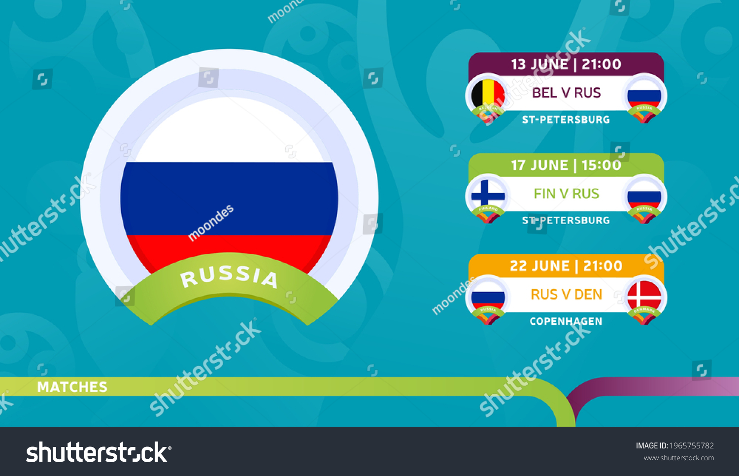 Russia 2025 Match Schedule