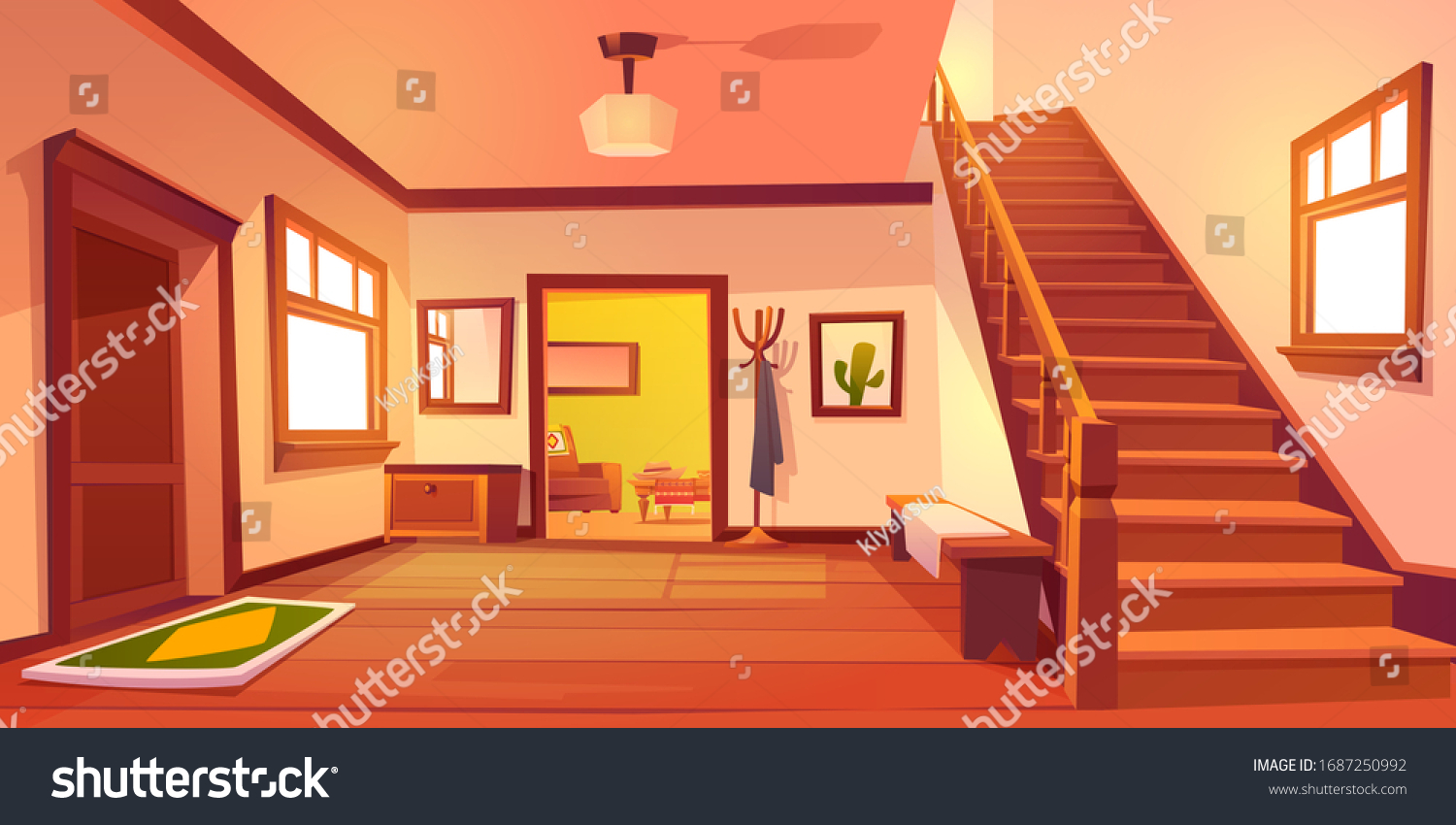 22,774 Inside house cartoon Images, Stock Photos & Vectors | Shutterstock