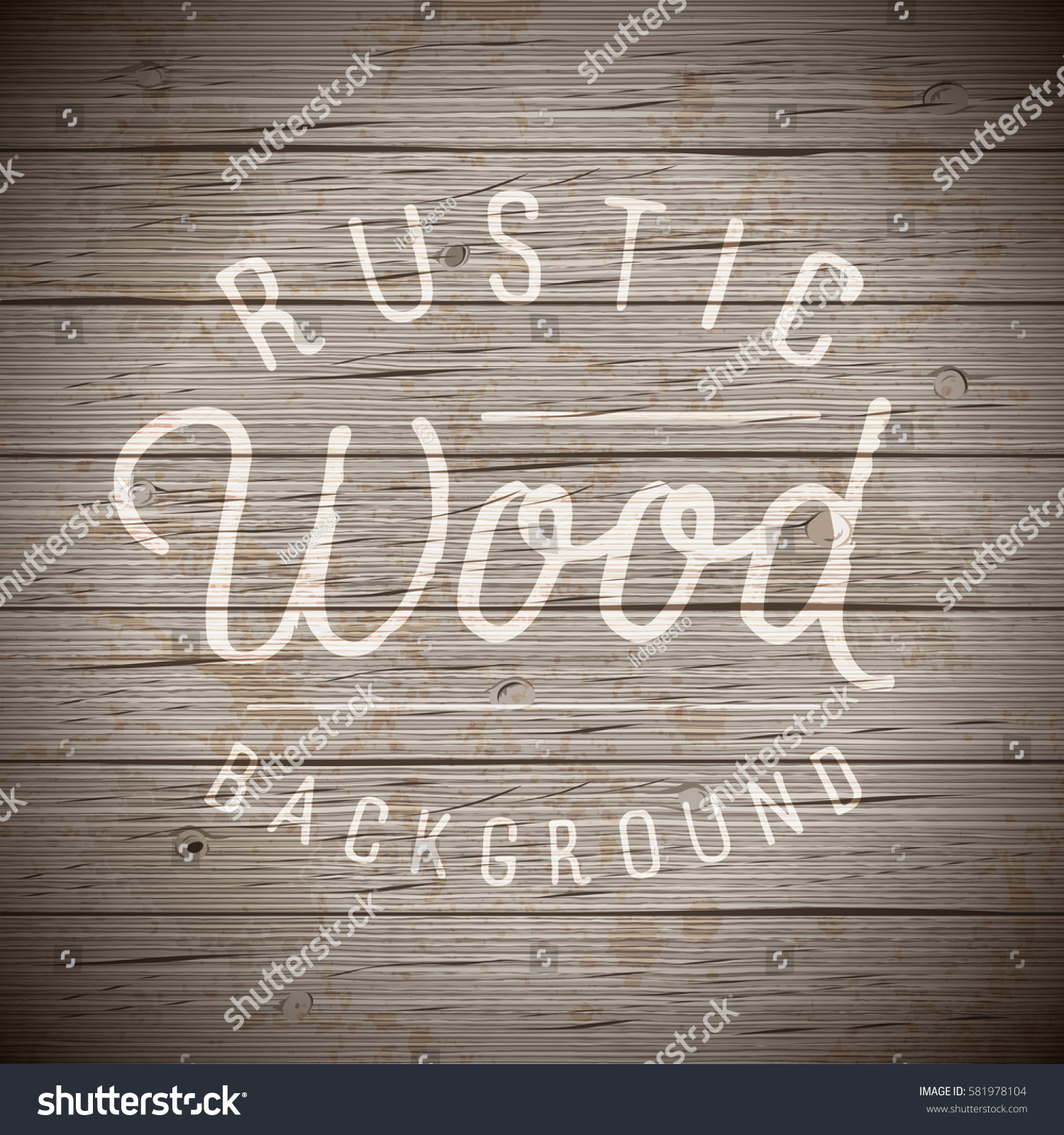 Rustic Wood Planks Vintage Background Vector Illustration Rustic Wood Planks Vintage Background Vector Illustration