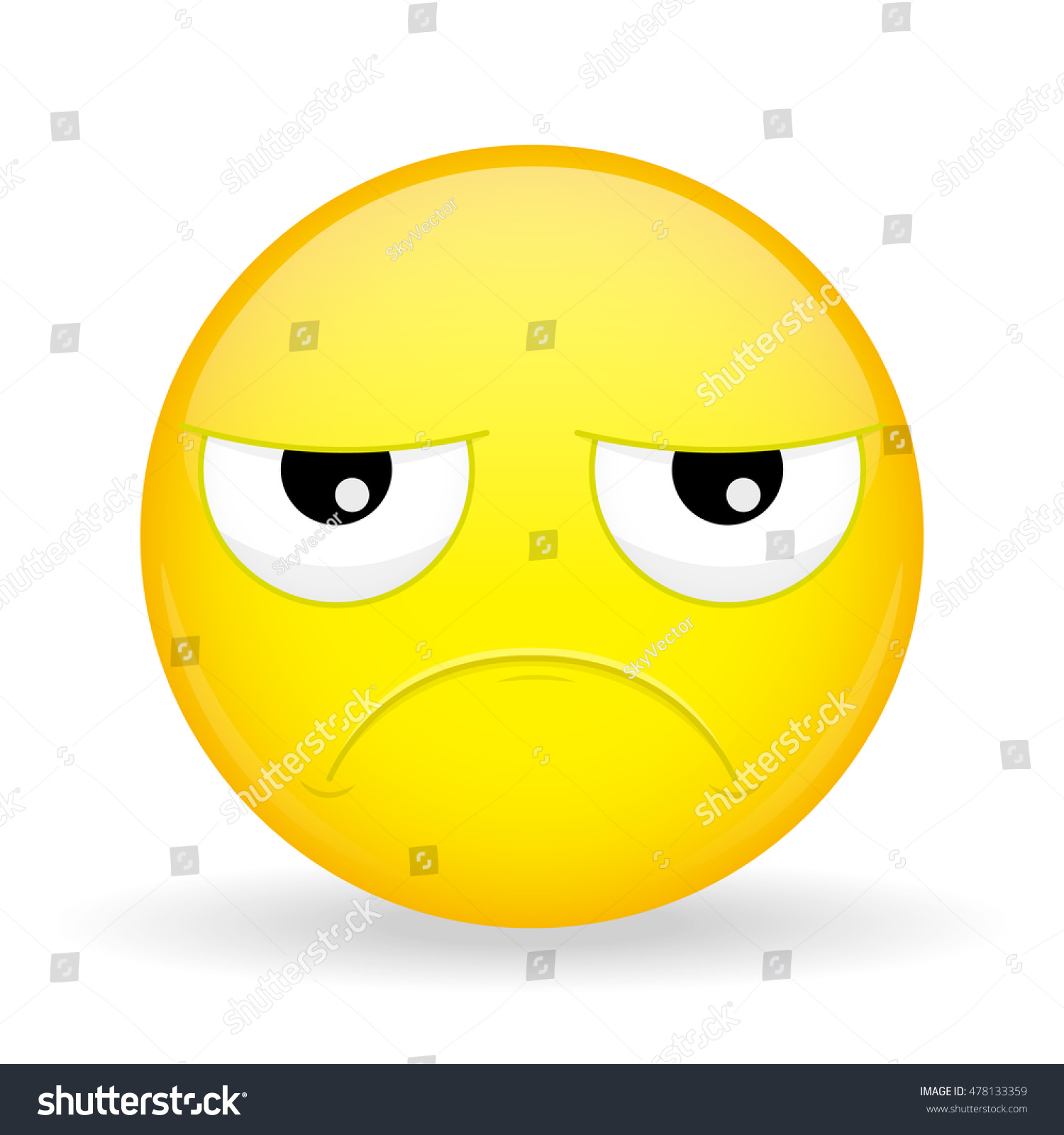 Sad Emoticon Hurt Emoticon Unhappy Emoticon Pouter Emoji Upset | Images ...