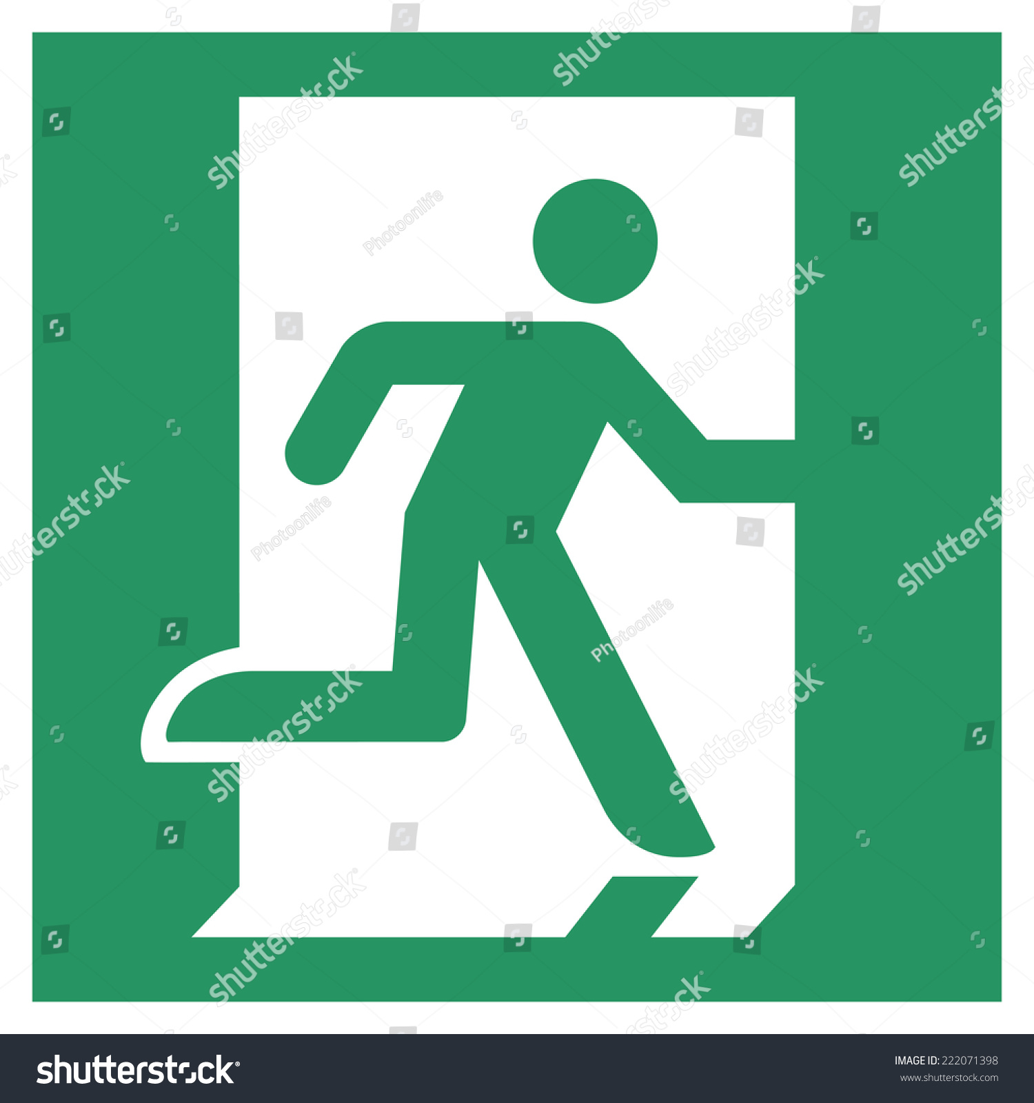 Emergency Exit Safety Poster