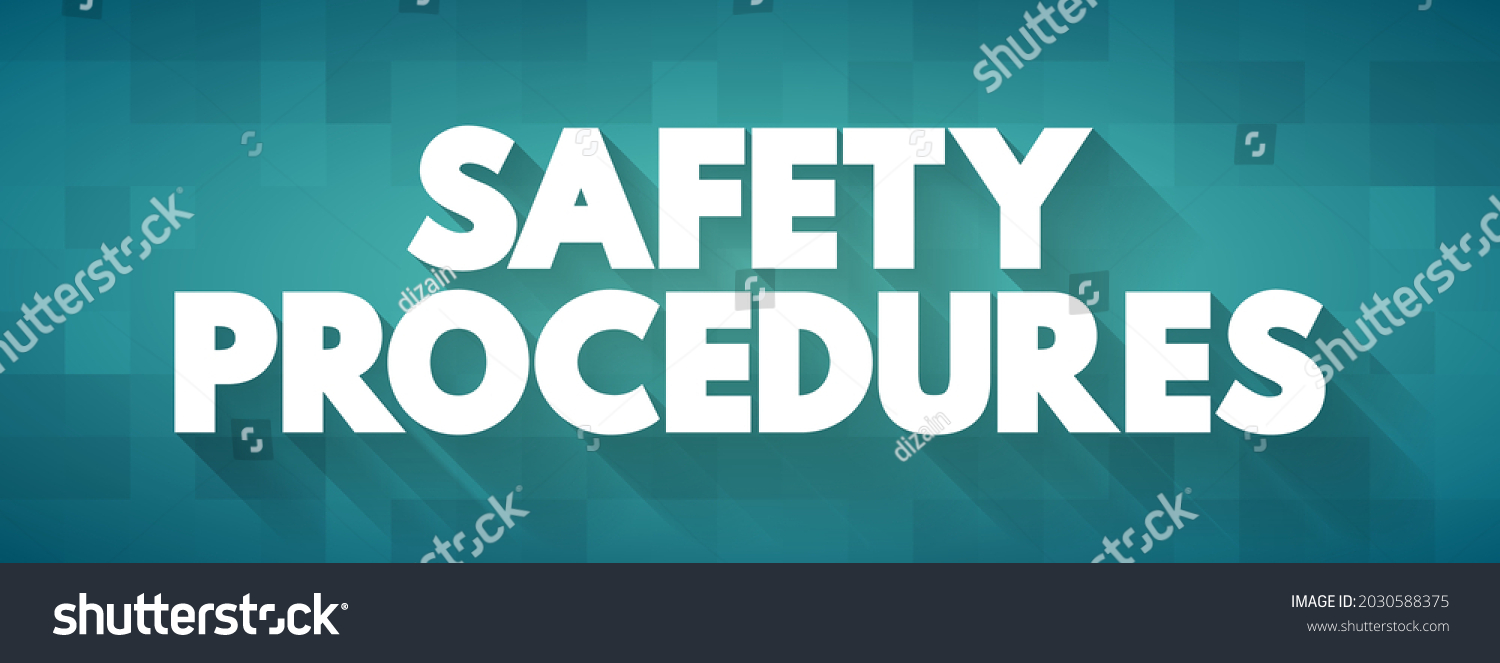 safety-procedures-step-by-step-plan-stock-vector-royalty-free