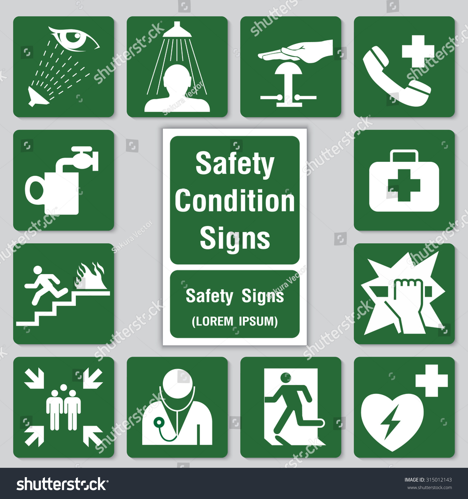 Factory Safety Signs And Symbols