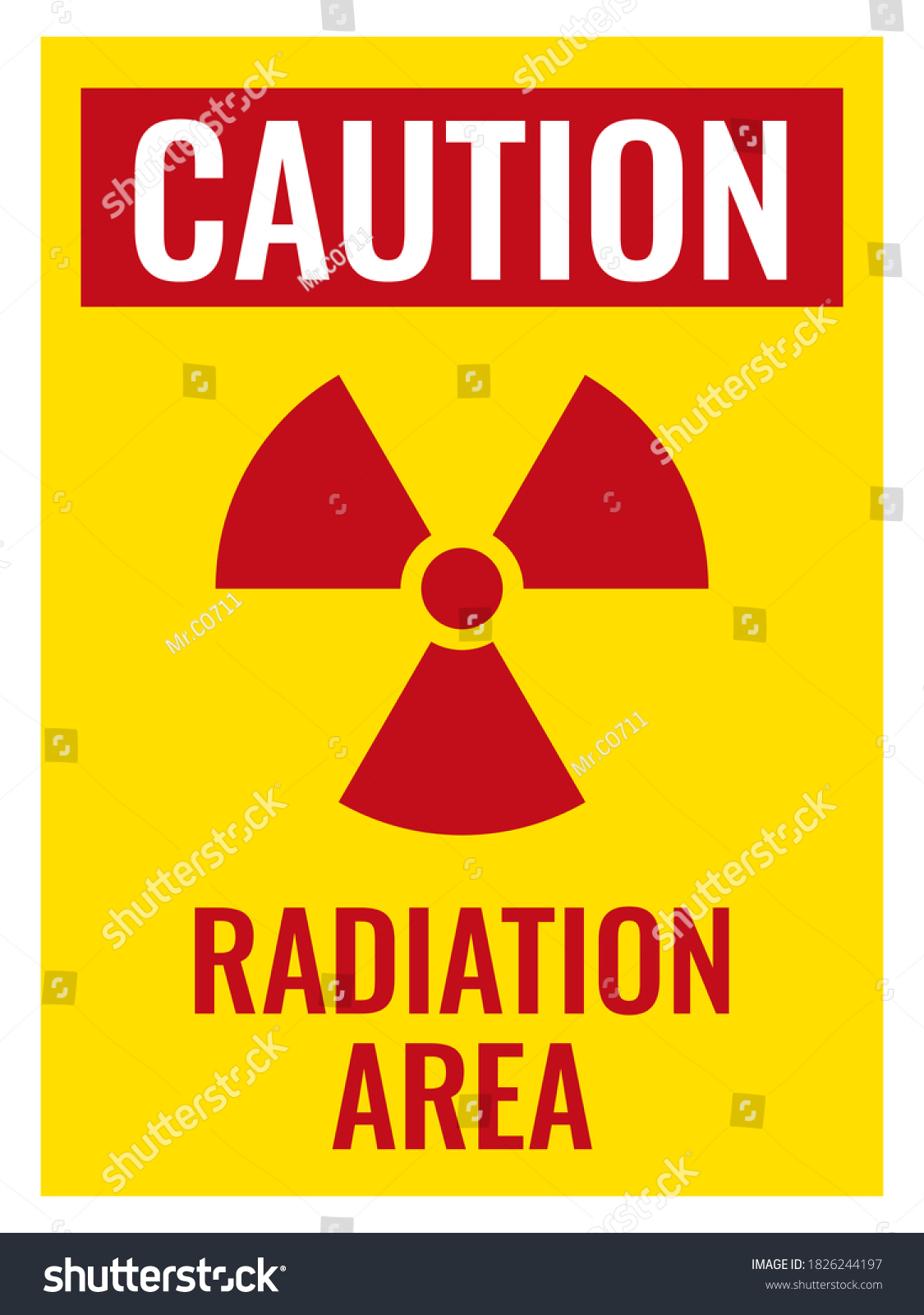 Safety Signs Danger Caution Warning Custom Stock Vector (Royalty Free ...