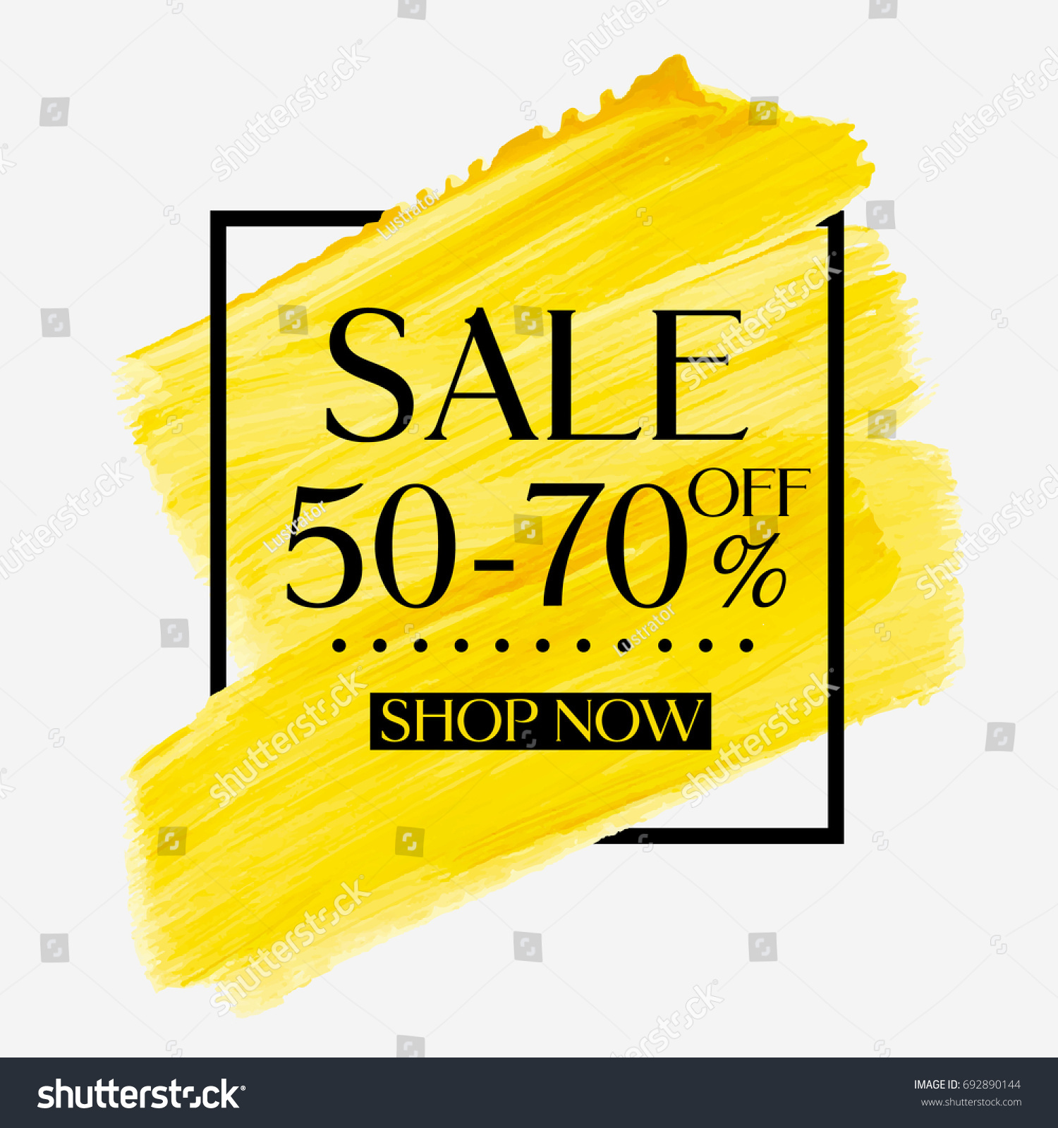 Sale 50 70 Off Sign Over Stock Vector Royalty Free Shutterstock