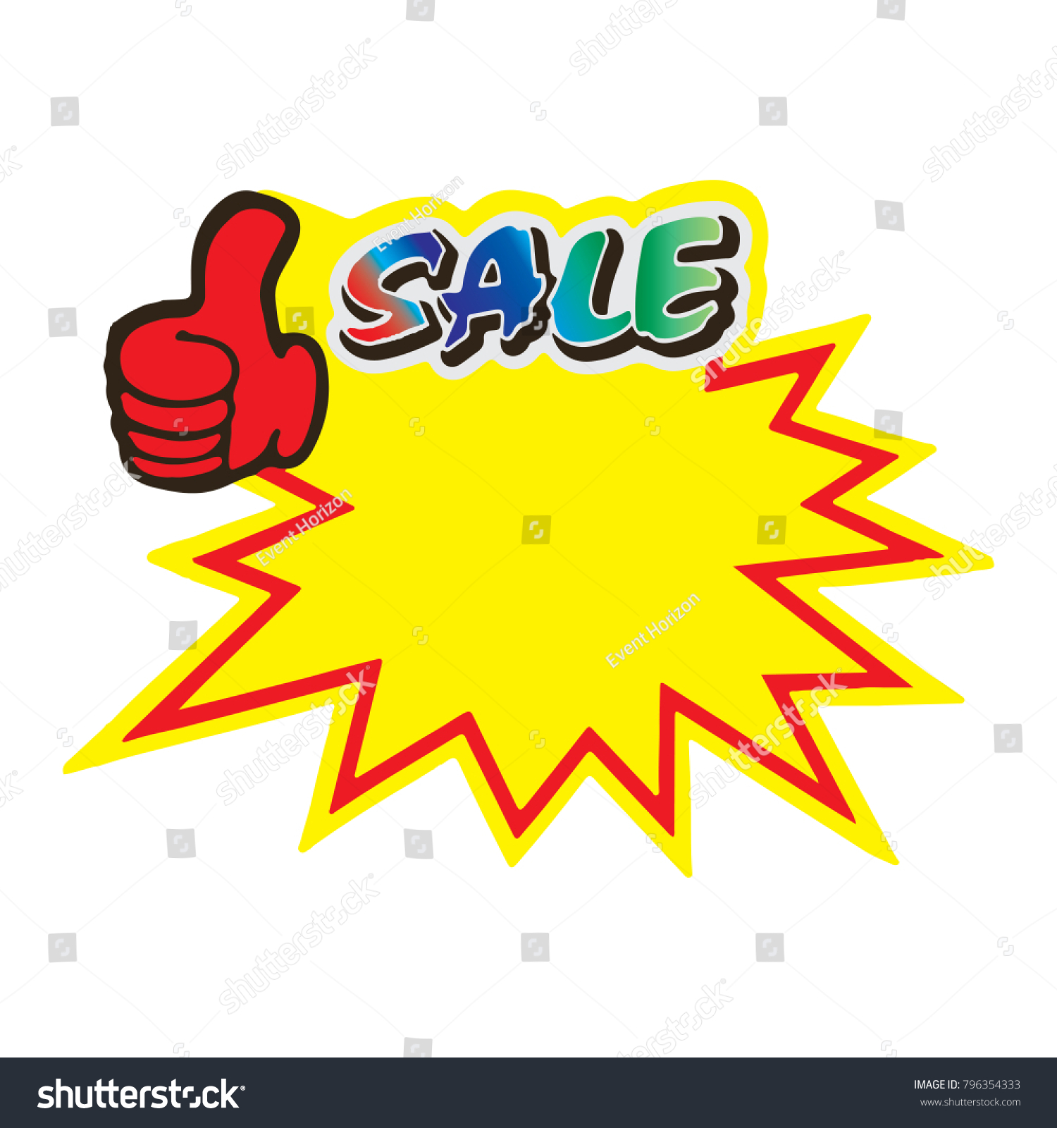 Sale Sticker Icon Logo Symbol Sign Stock Vector (Royalty Free ...