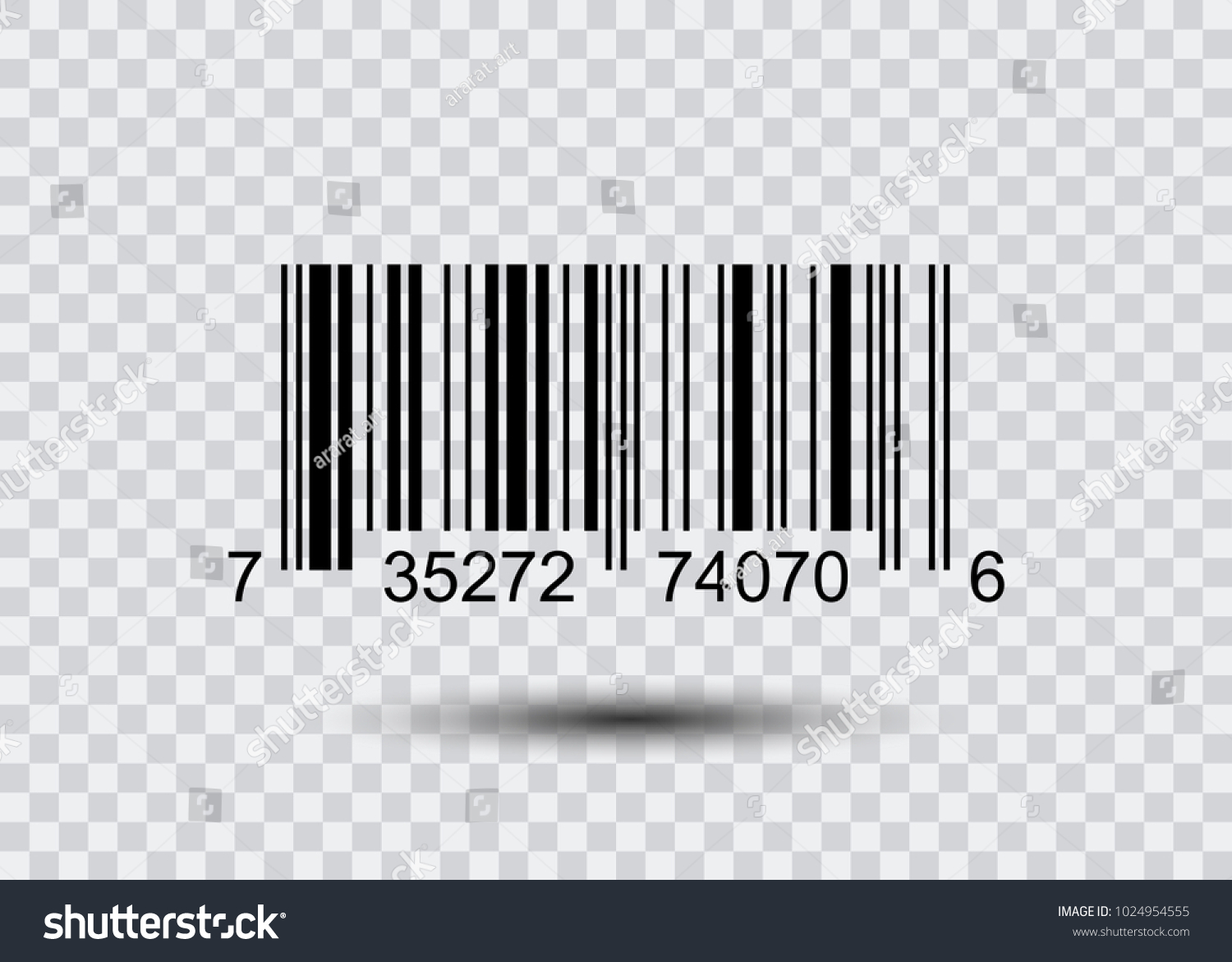 Sample Bar Codes Scanning Icon Vector Stock Vector (Royalty Free ...