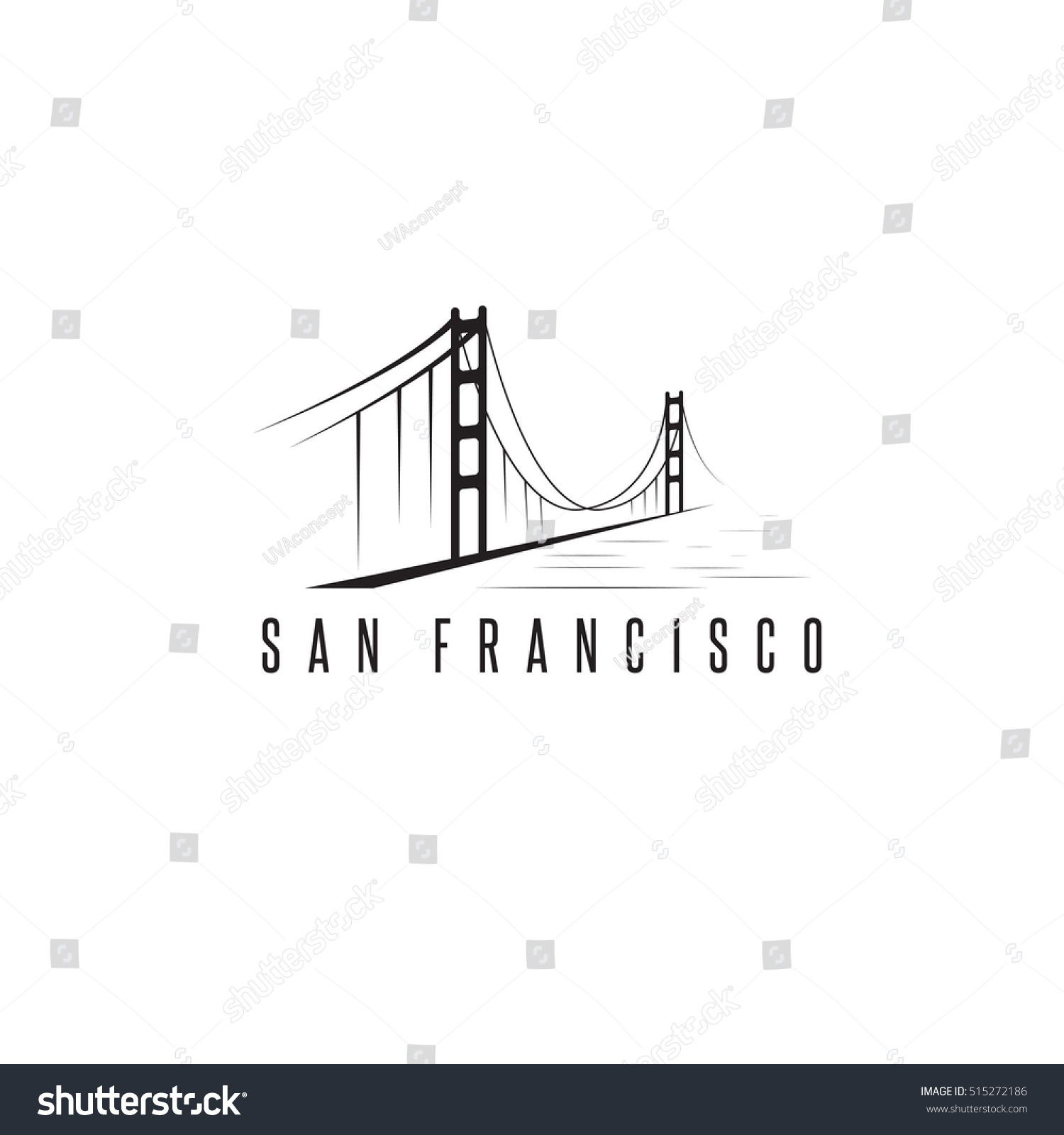 918 Retro golden gate bridge Images, Stock Photos & Vectors | Shutterstock