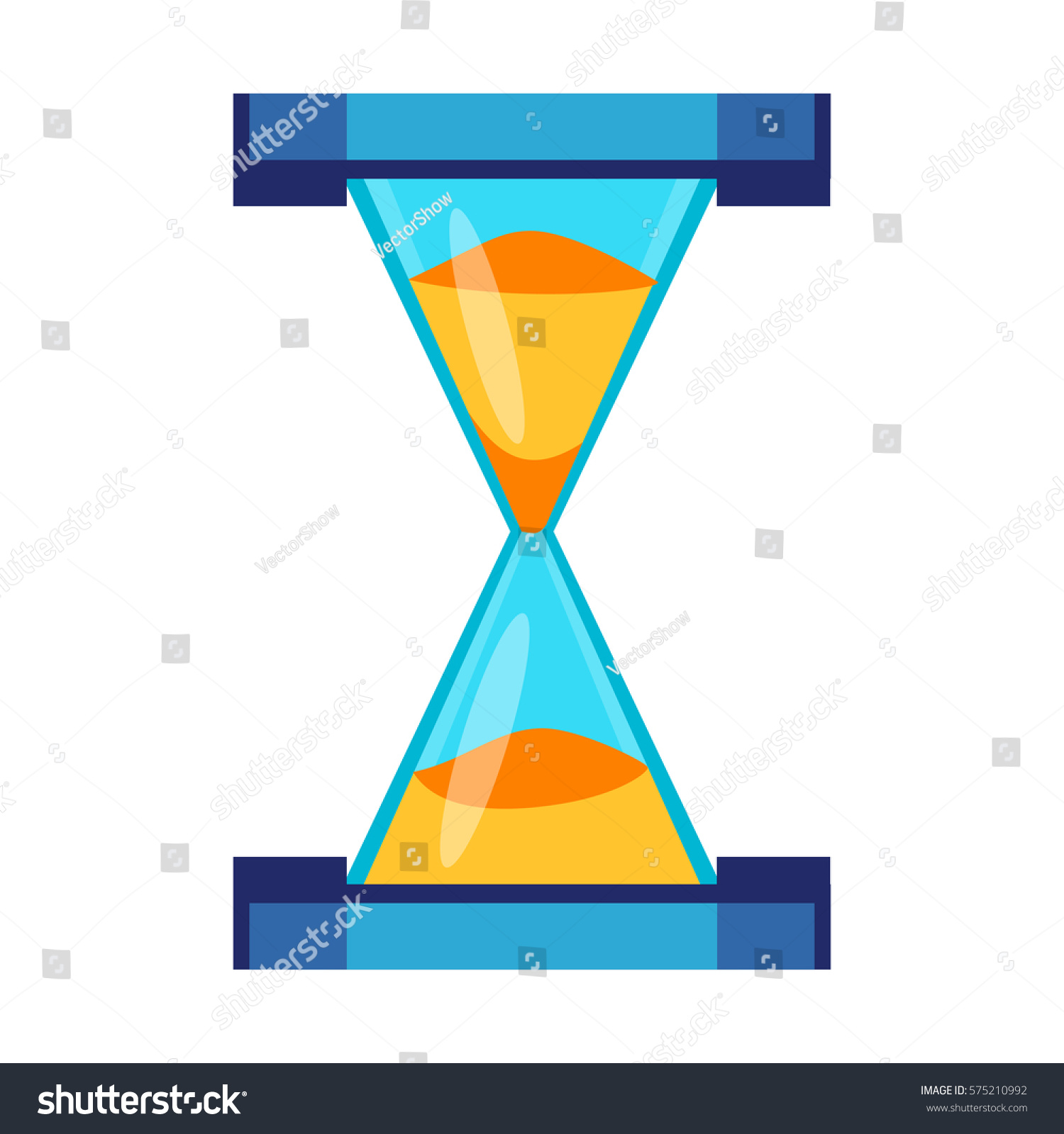 Sand Clock Time Measurement Instrument Vector Stock Vector Royalty Free 575210992 Shutterstock 1380