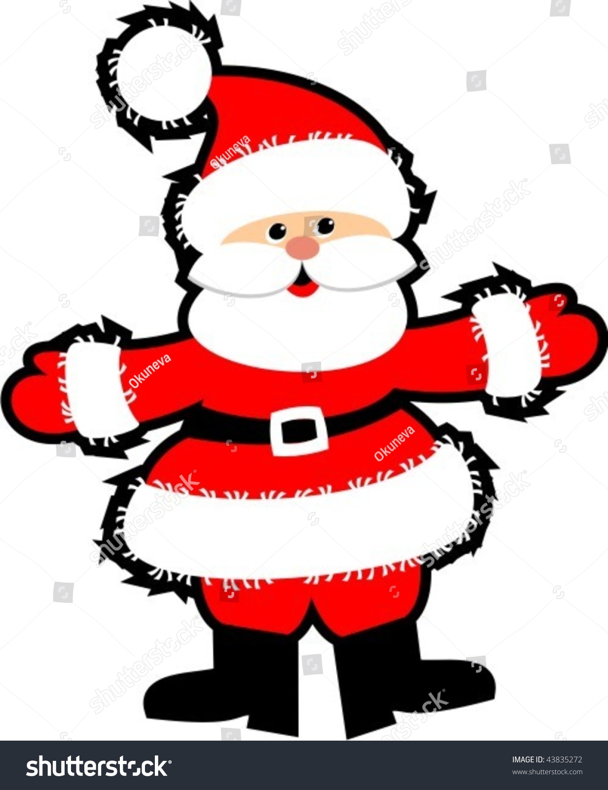 Santa Claus Stock Vector 43835272 - Shutterstock