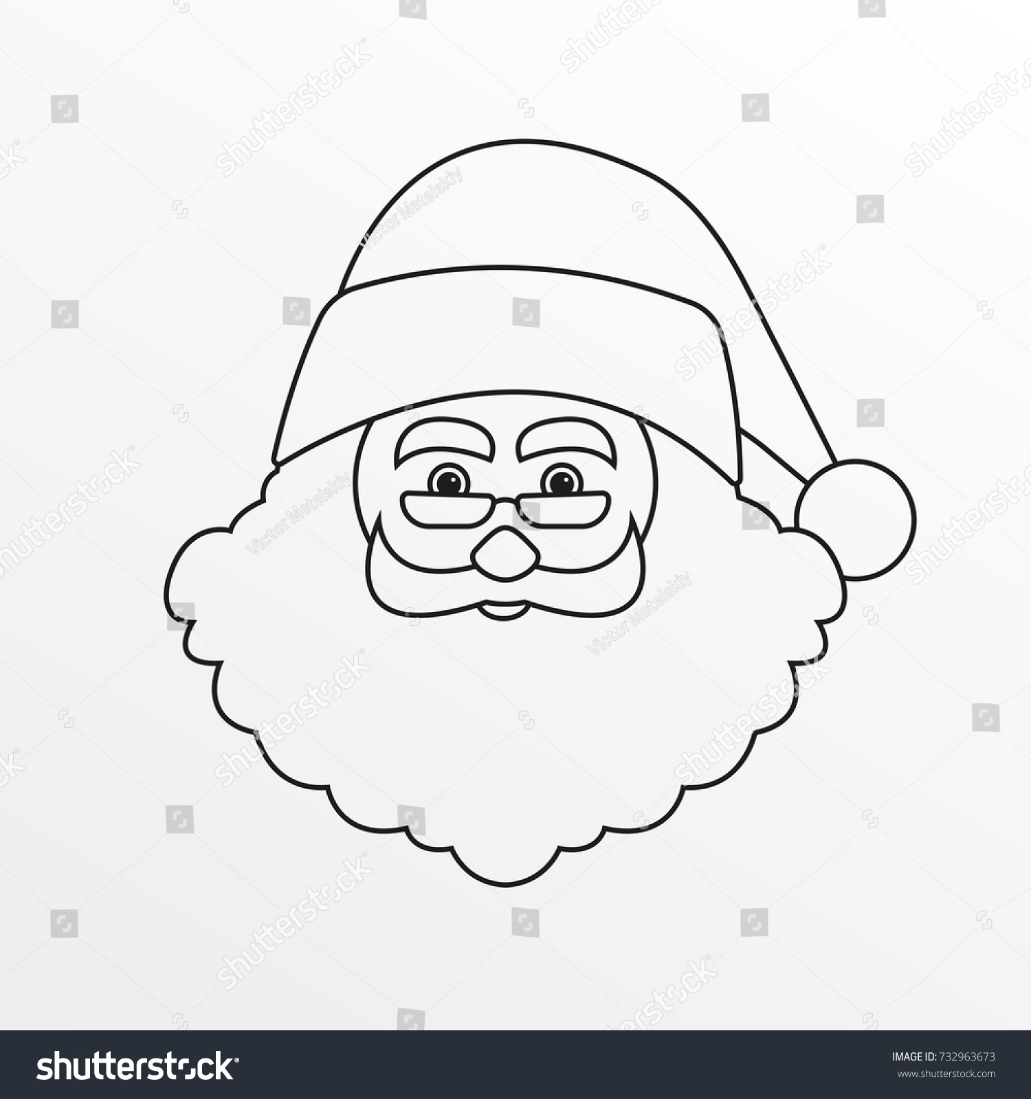 How To Wiki 89 How To Draw Santa Claus Face