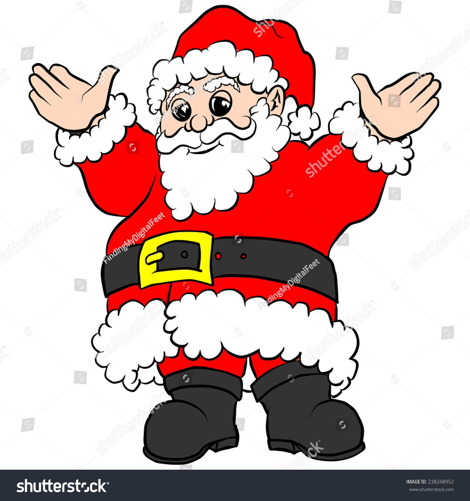 where did santa's red suit come from