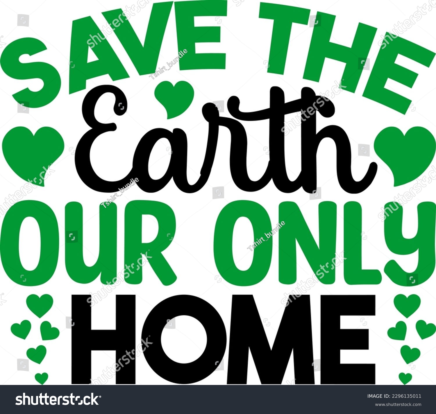 SVG of Save The Earth Our Only Home Funny Dog SVG Design svg