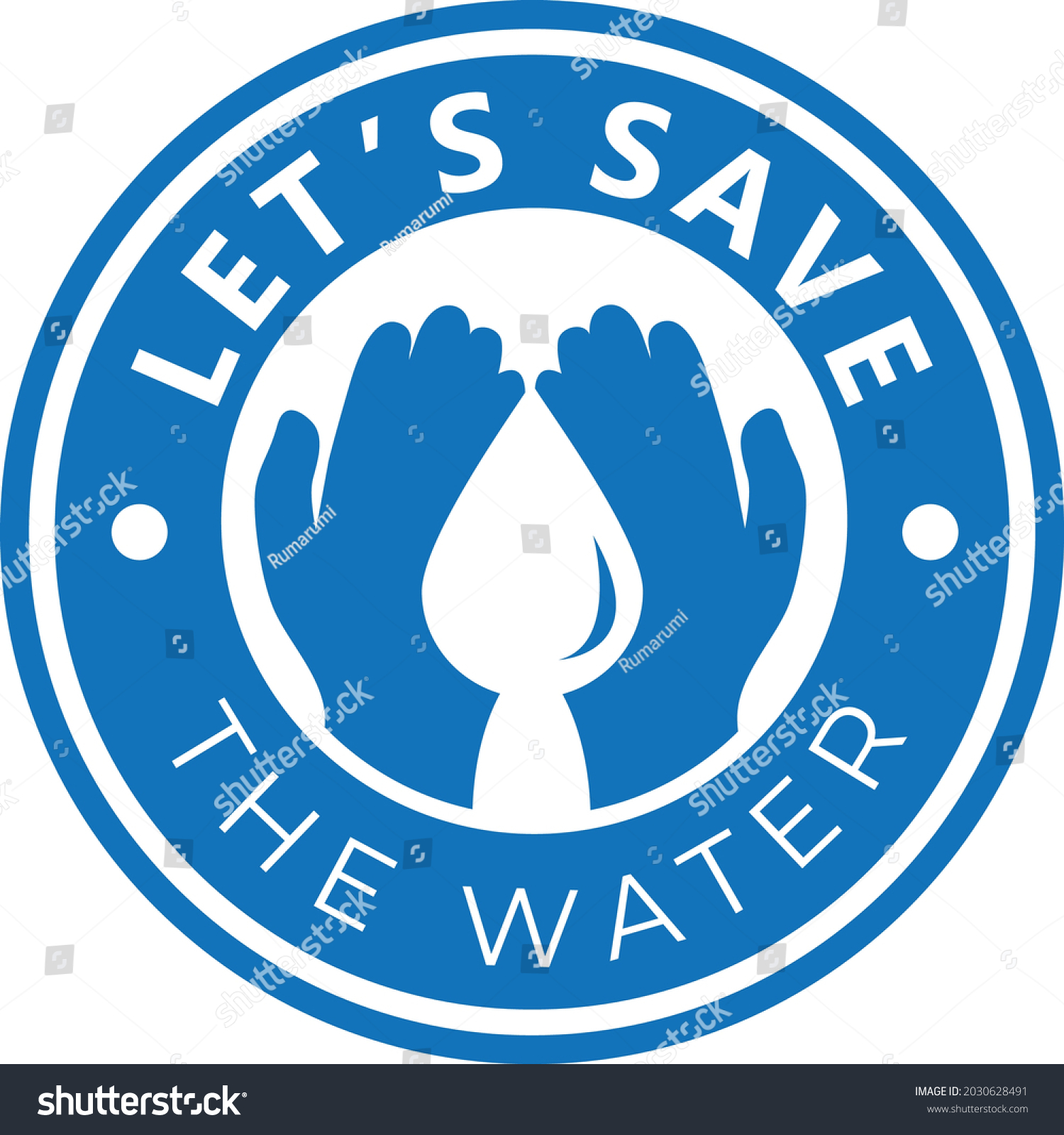 4,185 Save Water Badge Icon Images, Stock Photos & Vectors 