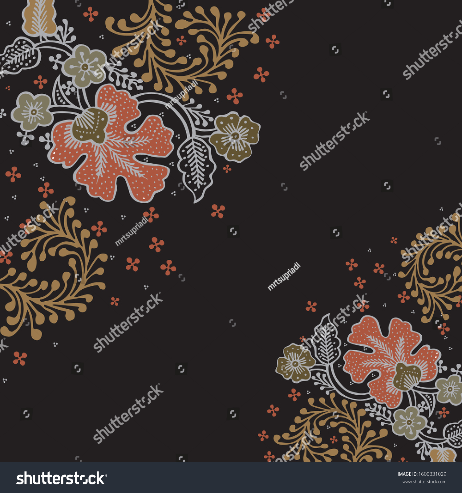 SVG of scarf batik java indonesia tradisional pattern svg