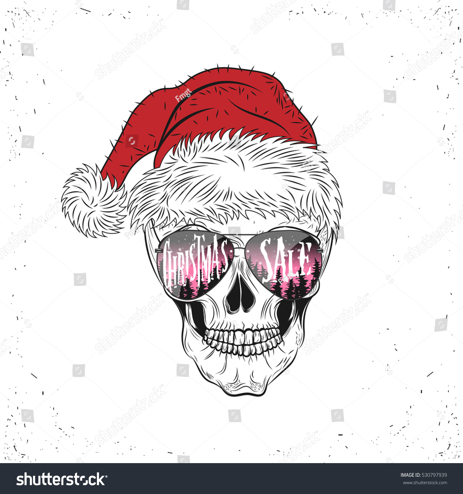 Download Scary Christmas Skull Horror Christmas Christmas Stock ...