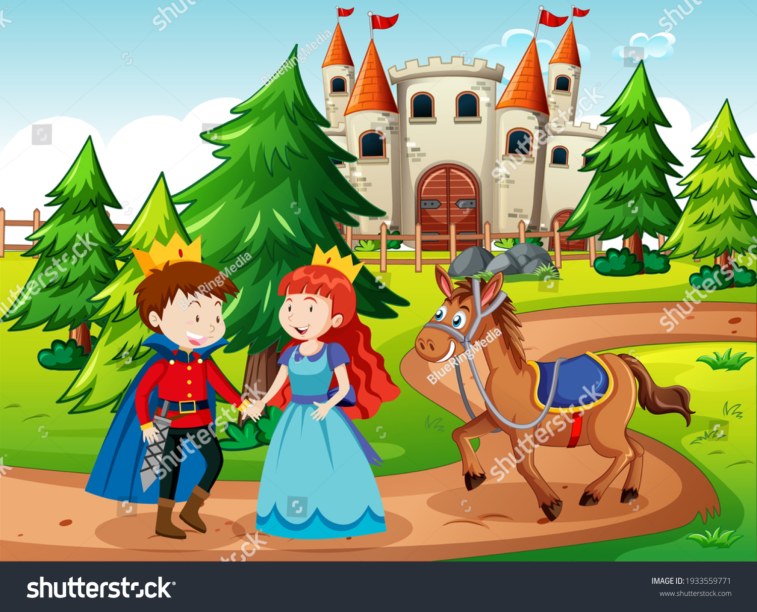 7,513 Fairytale prince Stock Vectors, Images & Vector Art | Shutterstock